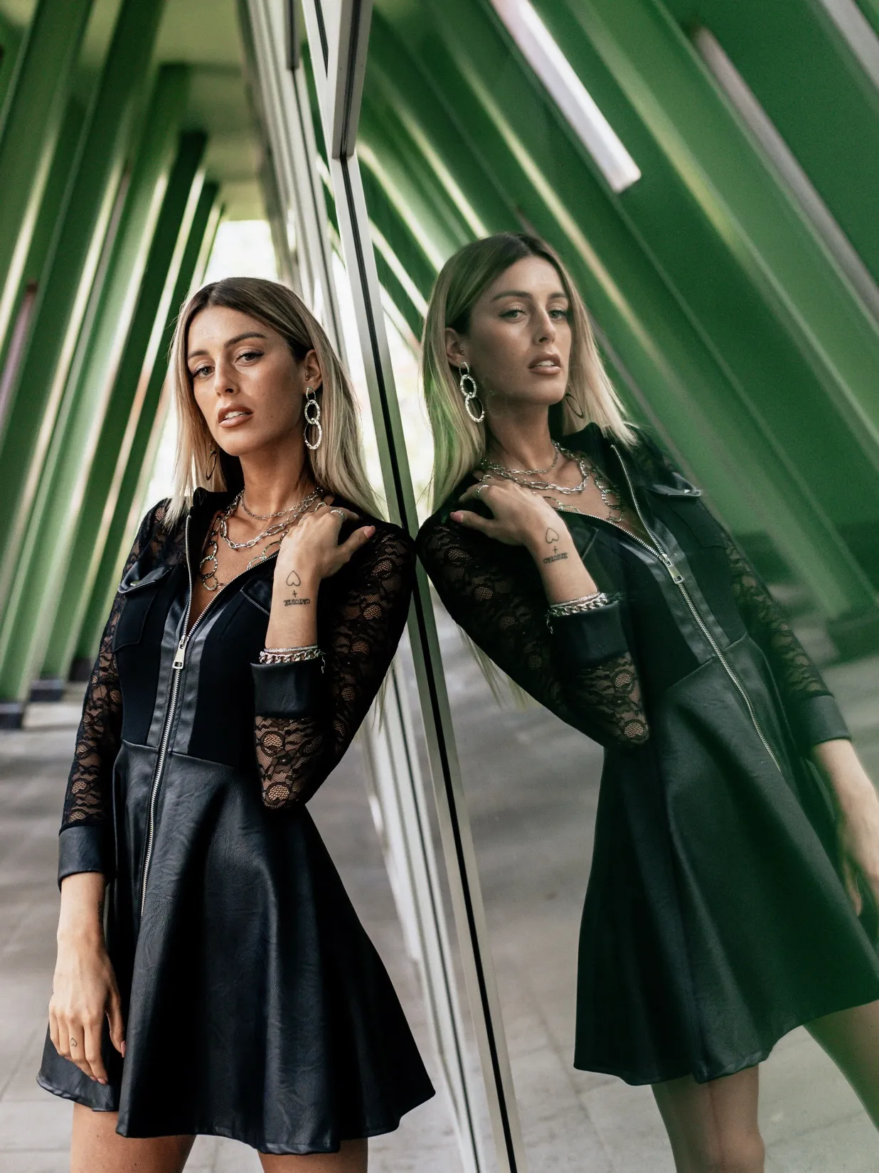COLLANA CATENA LAVORATA ORO O ARGENTO