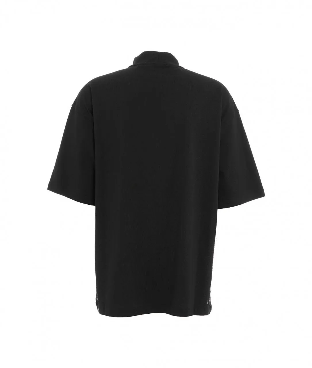 Collo a lupetto nero nero