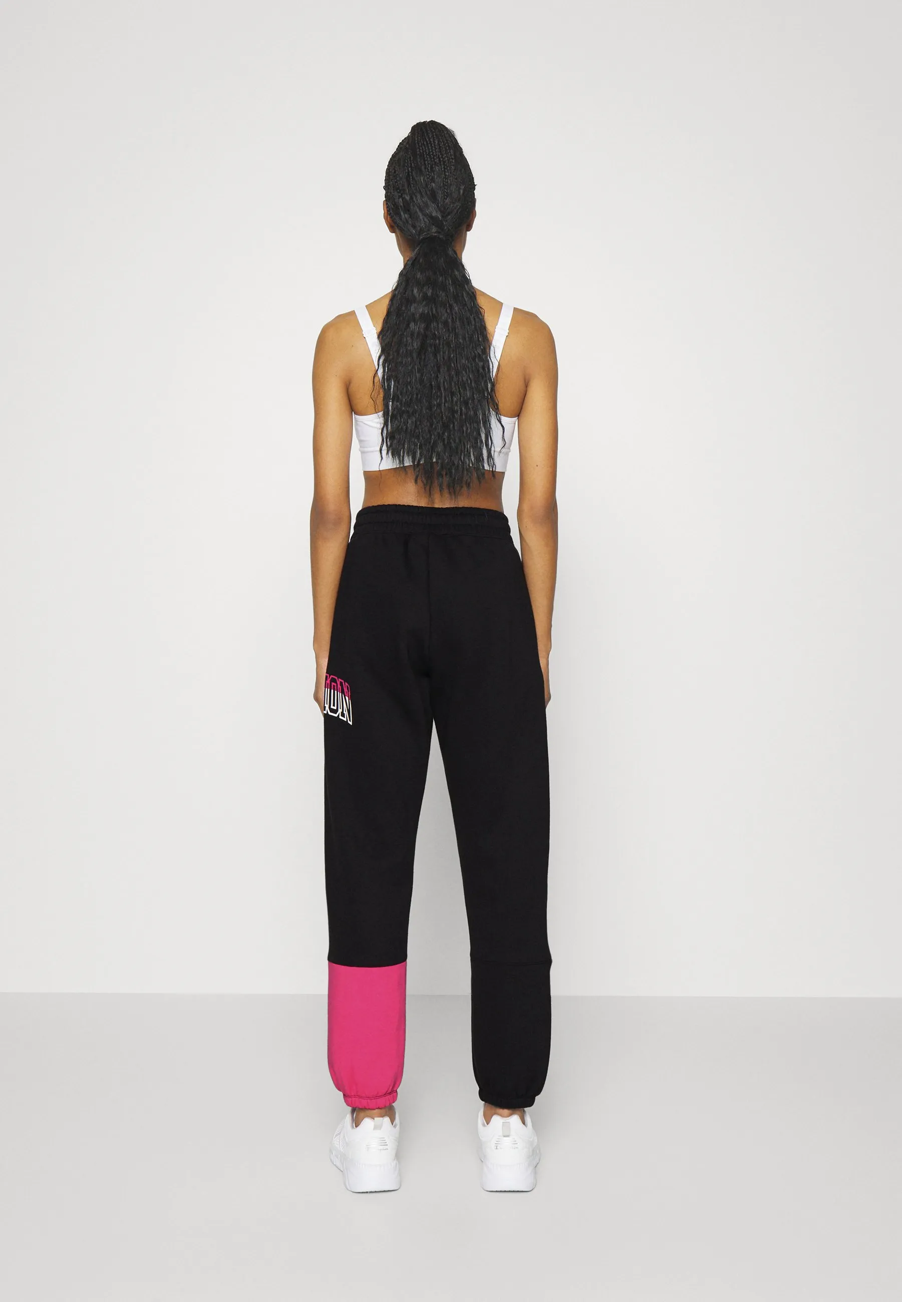 COLOR PUNCH ELASTIC CUFF PANTS - Pantaloni sportivi