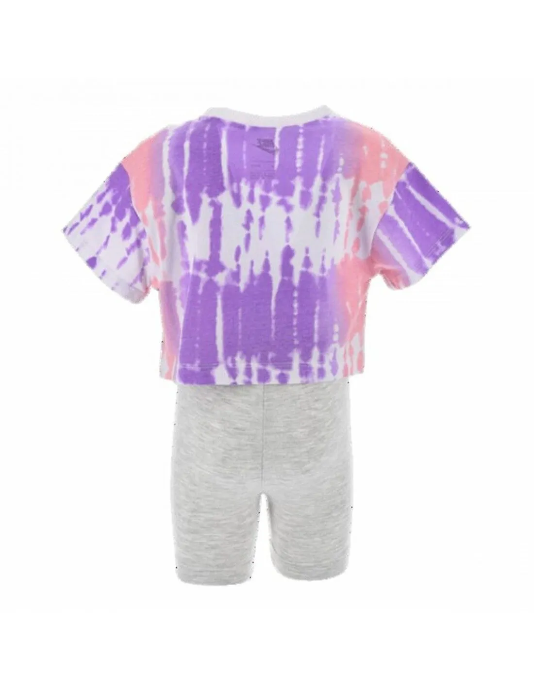 Completo Sportivo per Bambini Nike HBR Boxy Grigio Lilla Taglia 7 anni