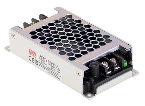 Convertitore c.c.-c.c. 19.8W, Vin 18 → 72 V c.c., Vout 3.3V cc, 4kV cc Sì