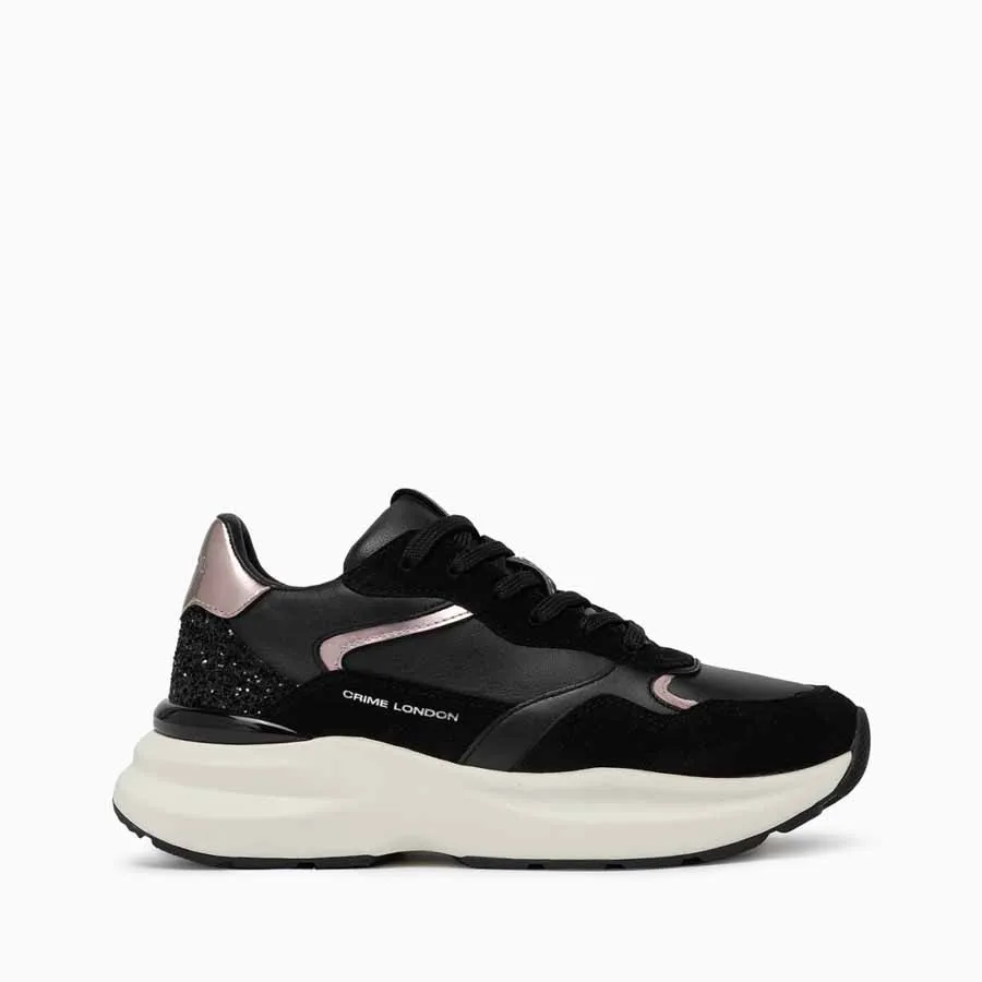 Crime London sneakers Faith black powder