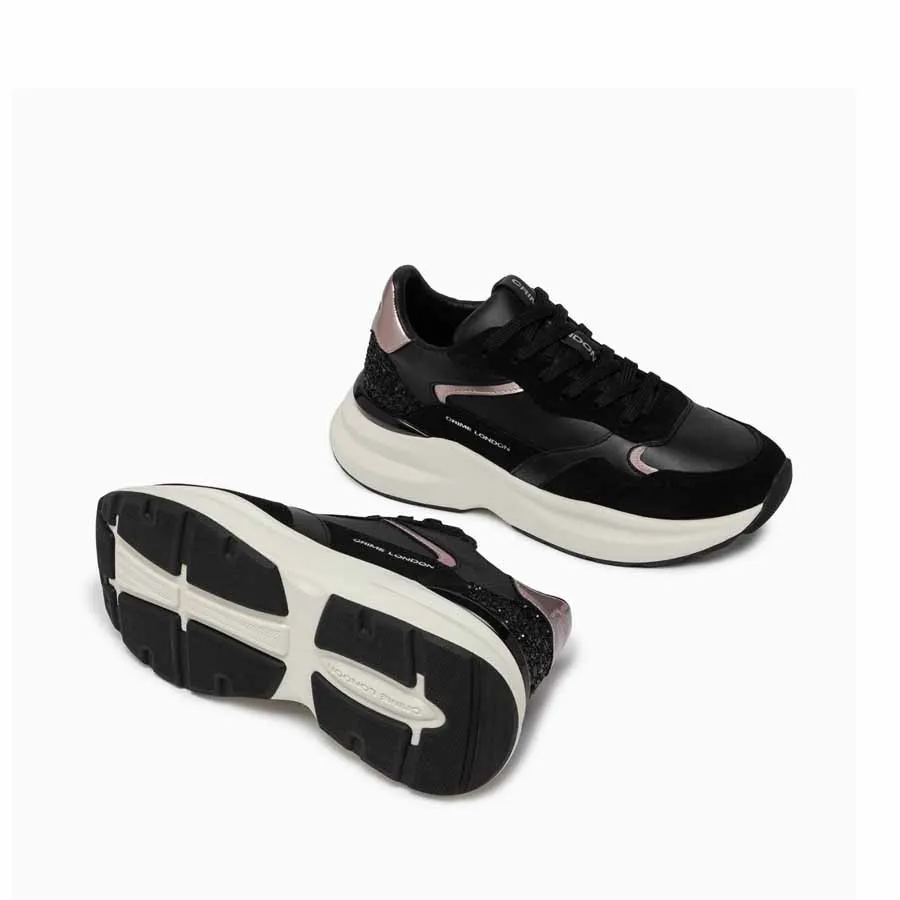 Crime London sneakers Faith black powder