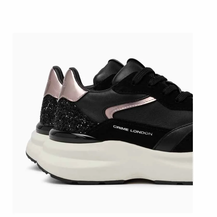 Crime London sneakers Faith black powder