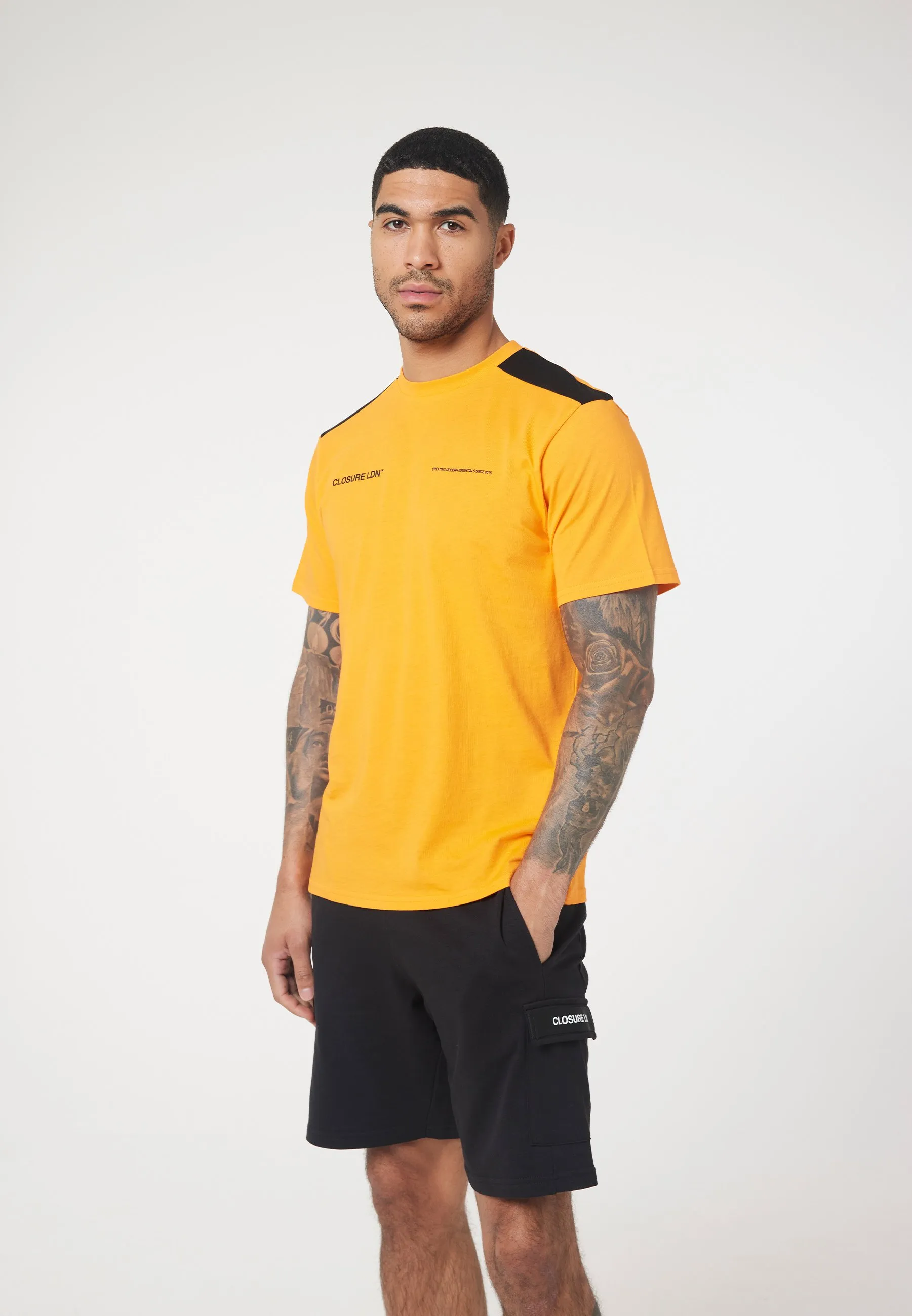 CUT AND SEW PANEL TWIN SET - Pantaloni sportivi