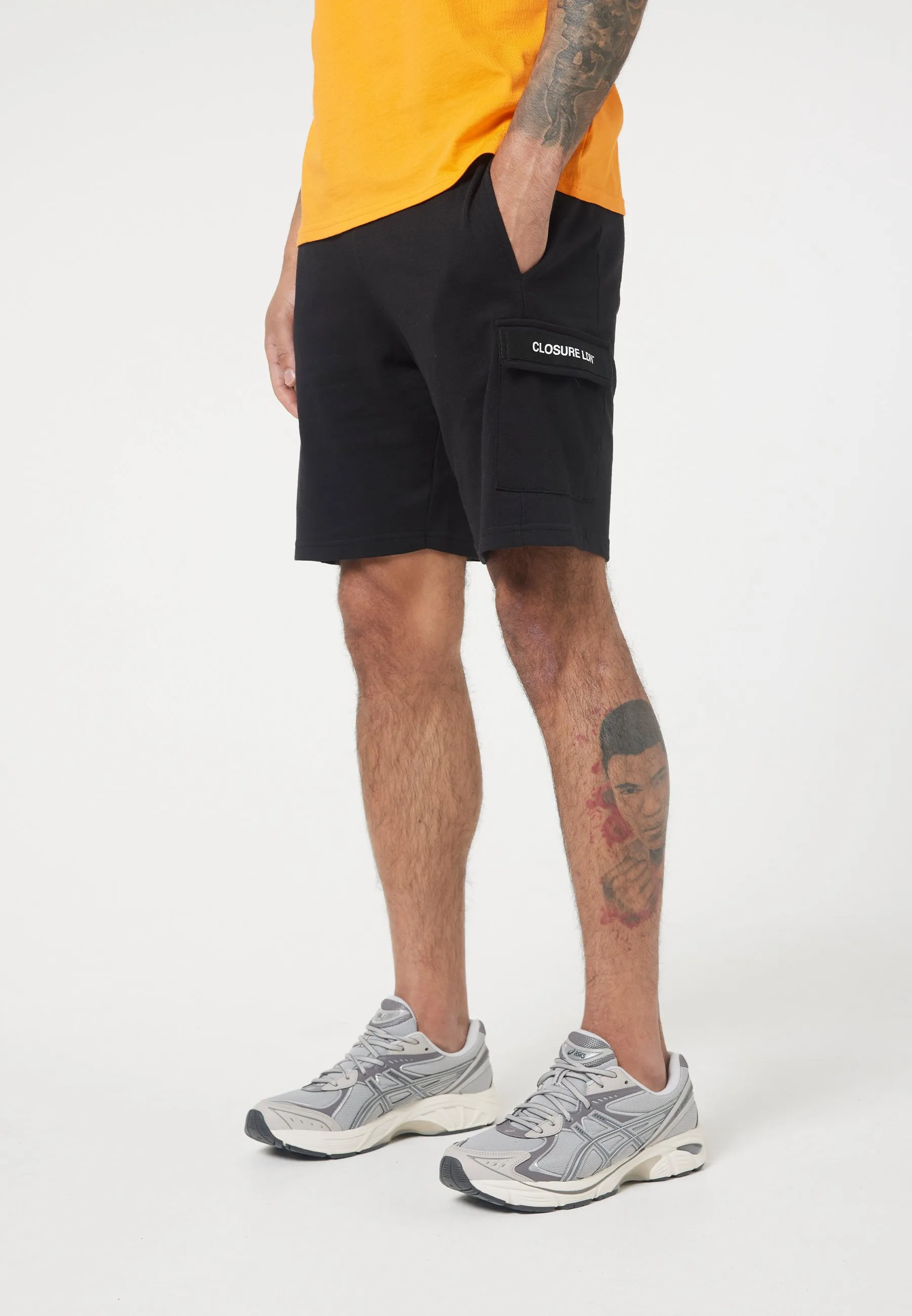 CUT AND SEW PANEL TWIN SET - Pantaloni sportivi