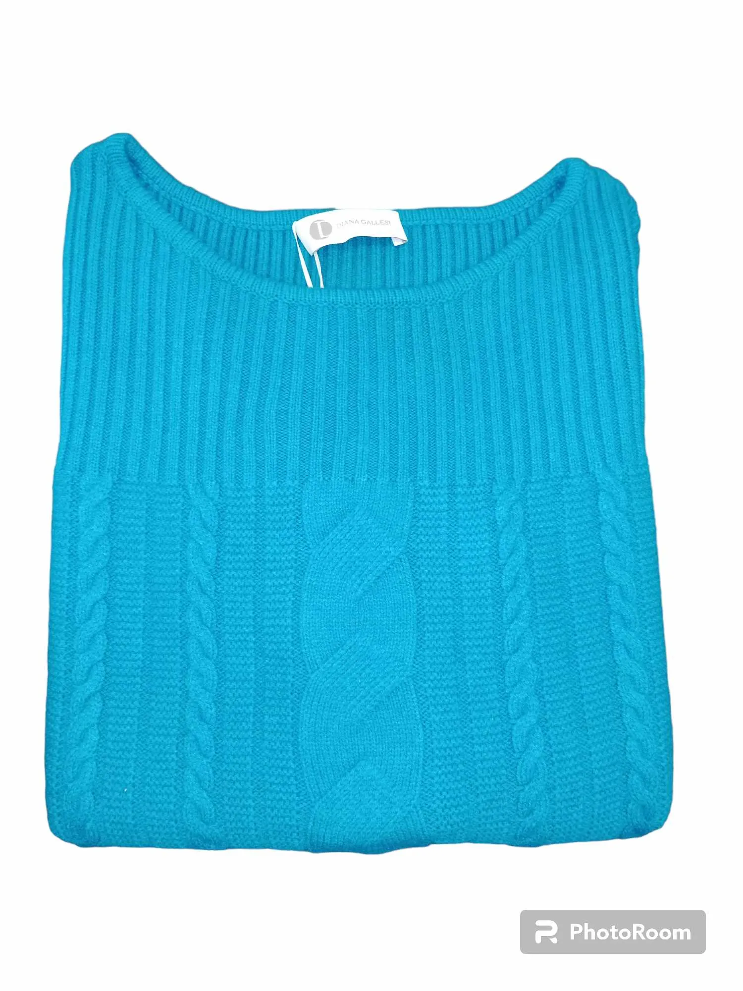 DIANA GALLESI Maglia paricollo treccia MAGLI242J0