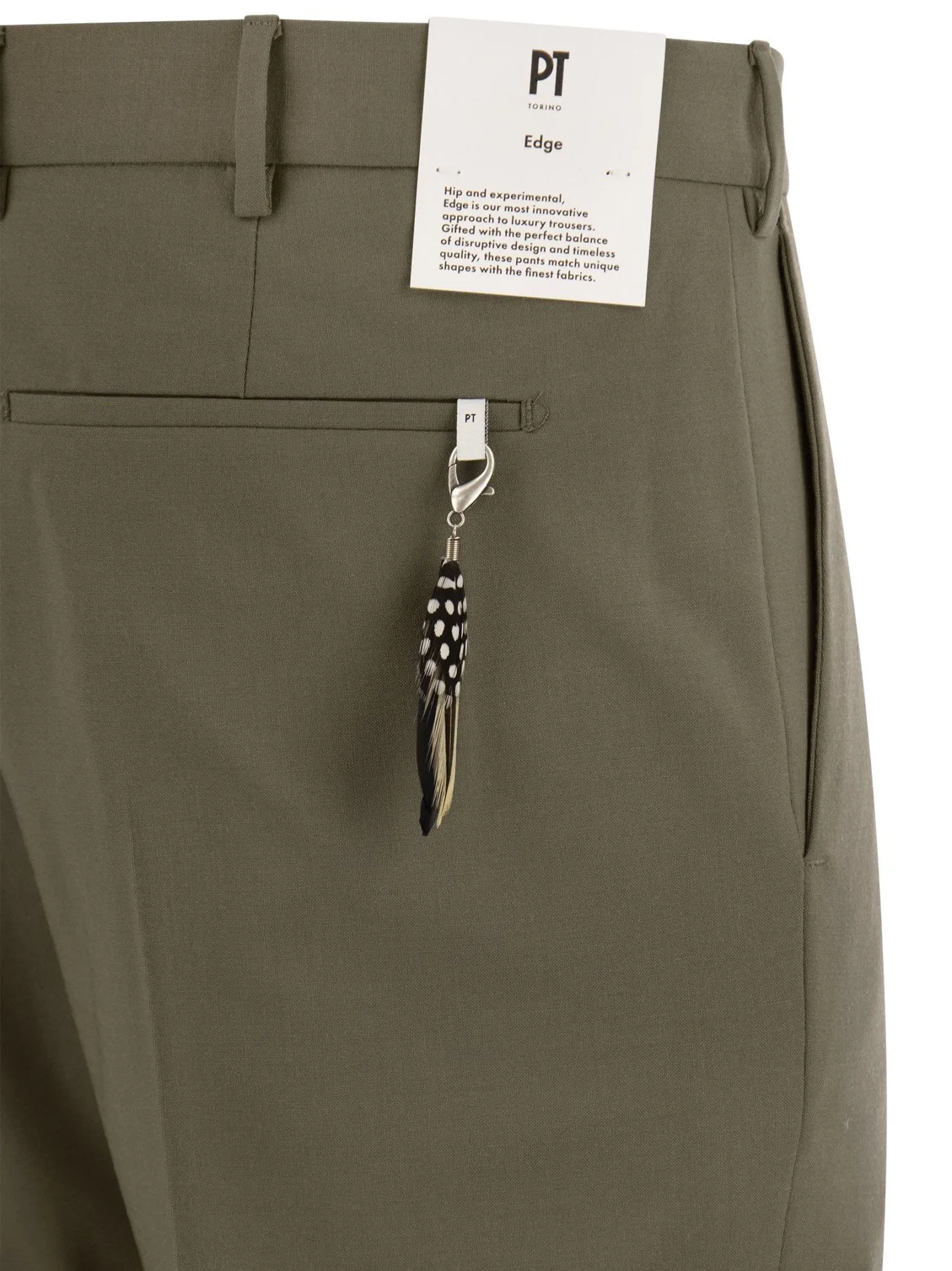 DIECI – Pantaloni in lana vergine