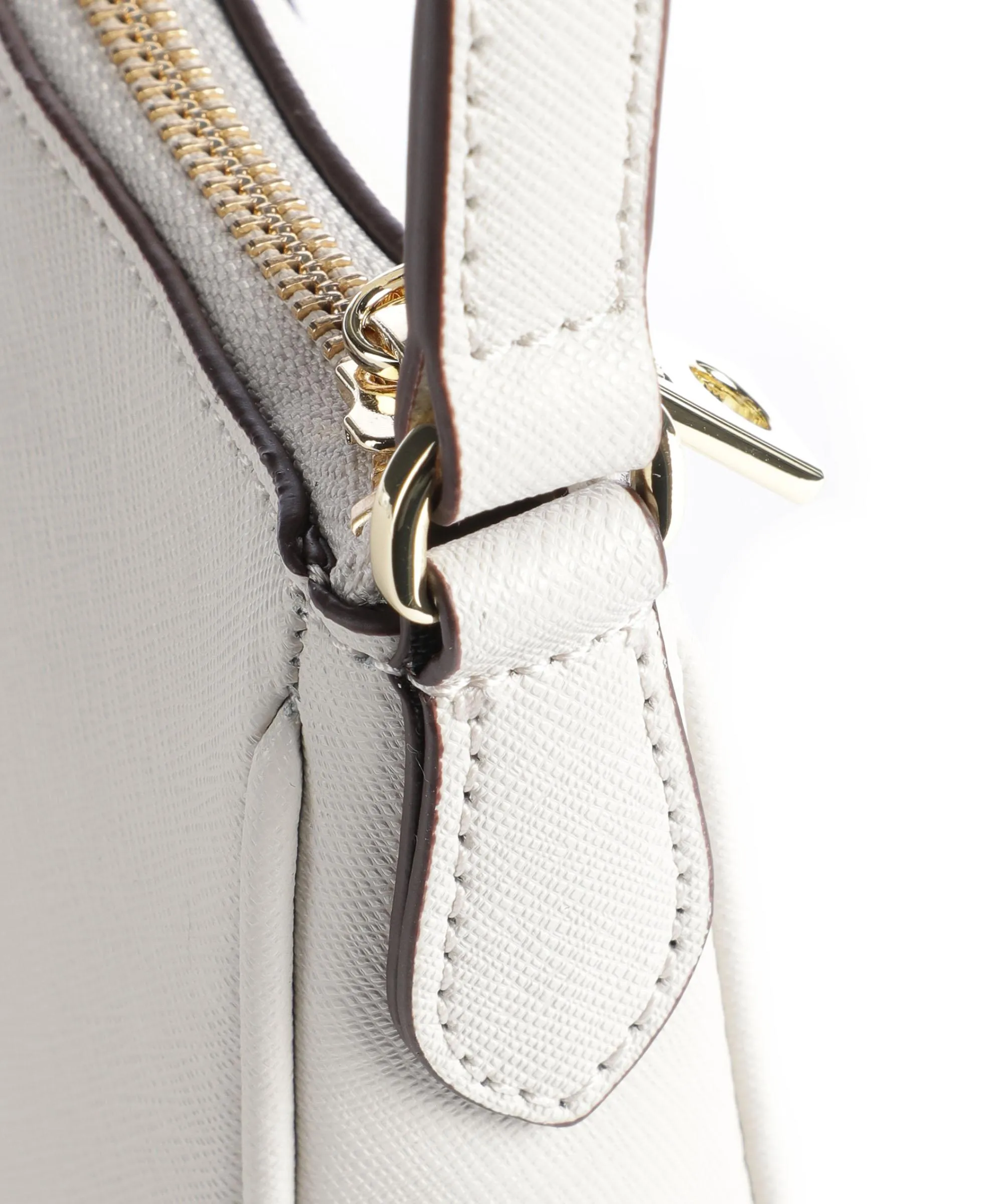  DKNY Carol Borsa a tracolla pelle di vacchetta saffiano avorio  