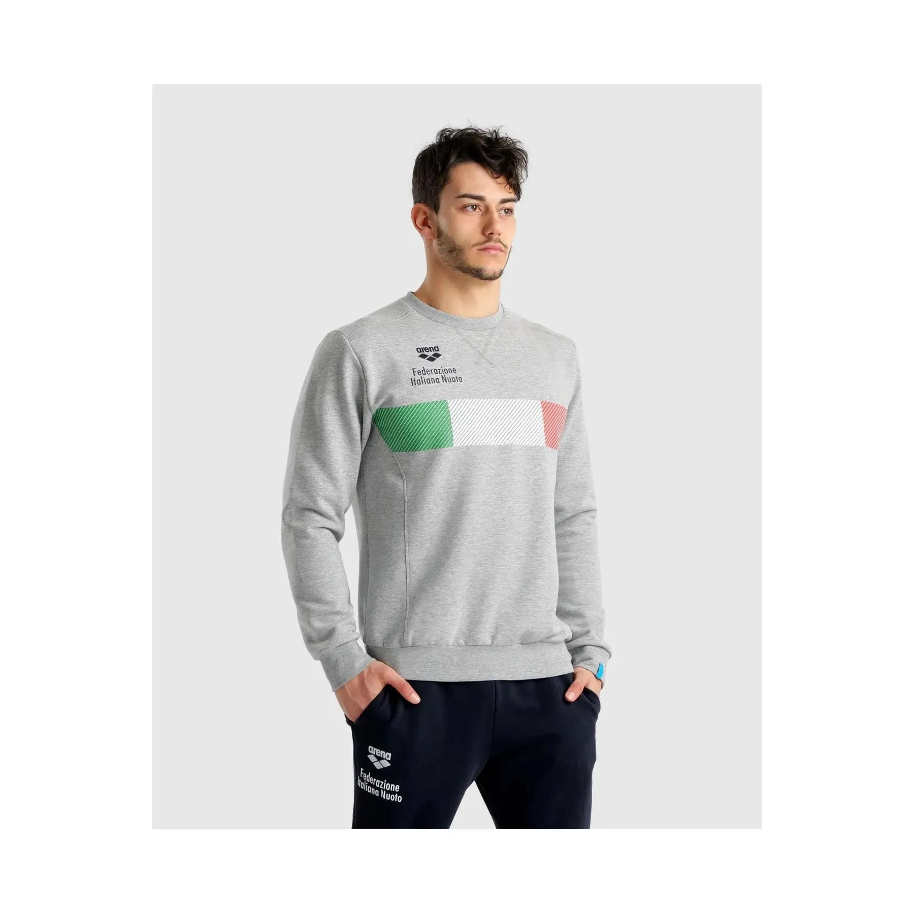 FELPA GIROCOLLO UNISEX FIN
