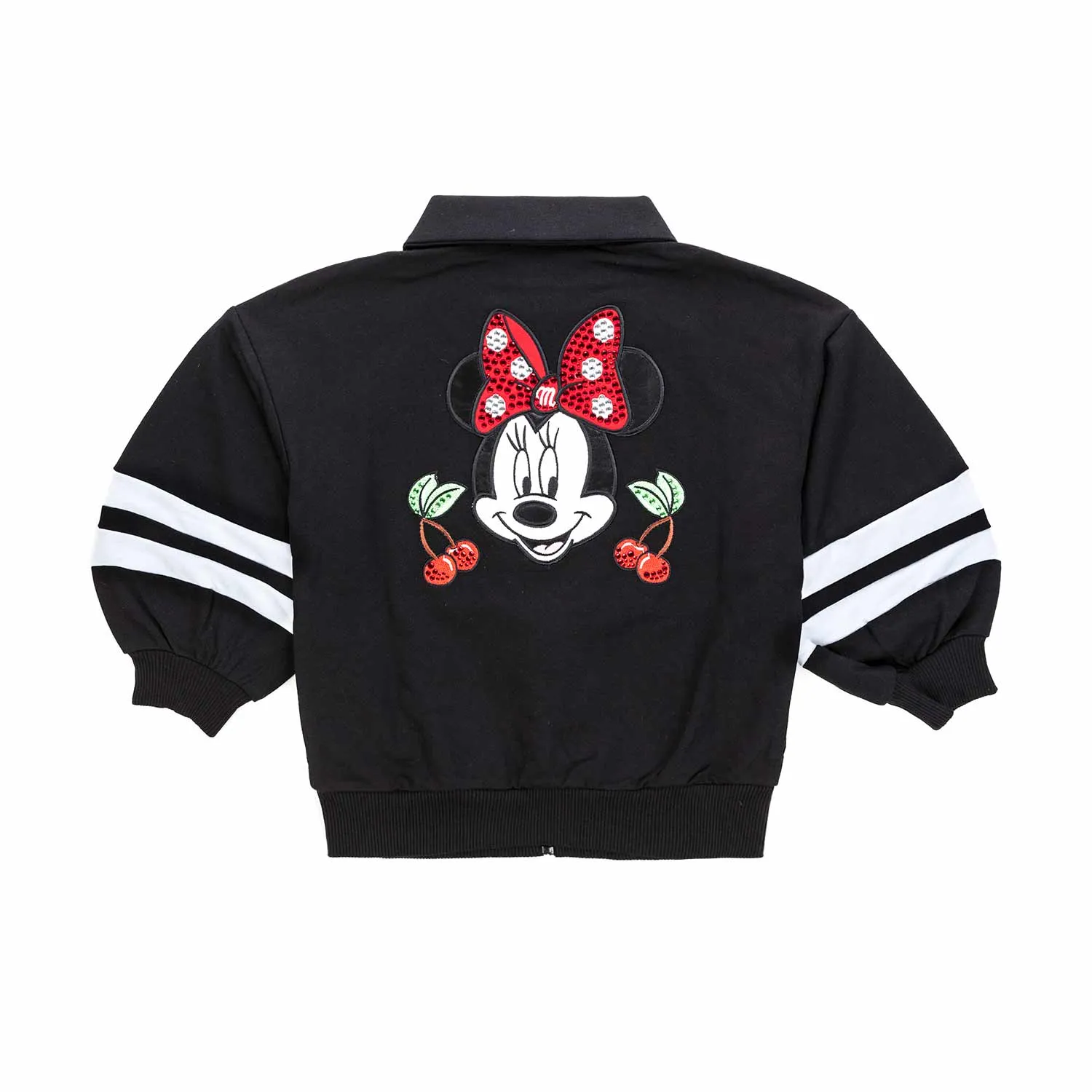 Felpa Nera Minnie Bambina
