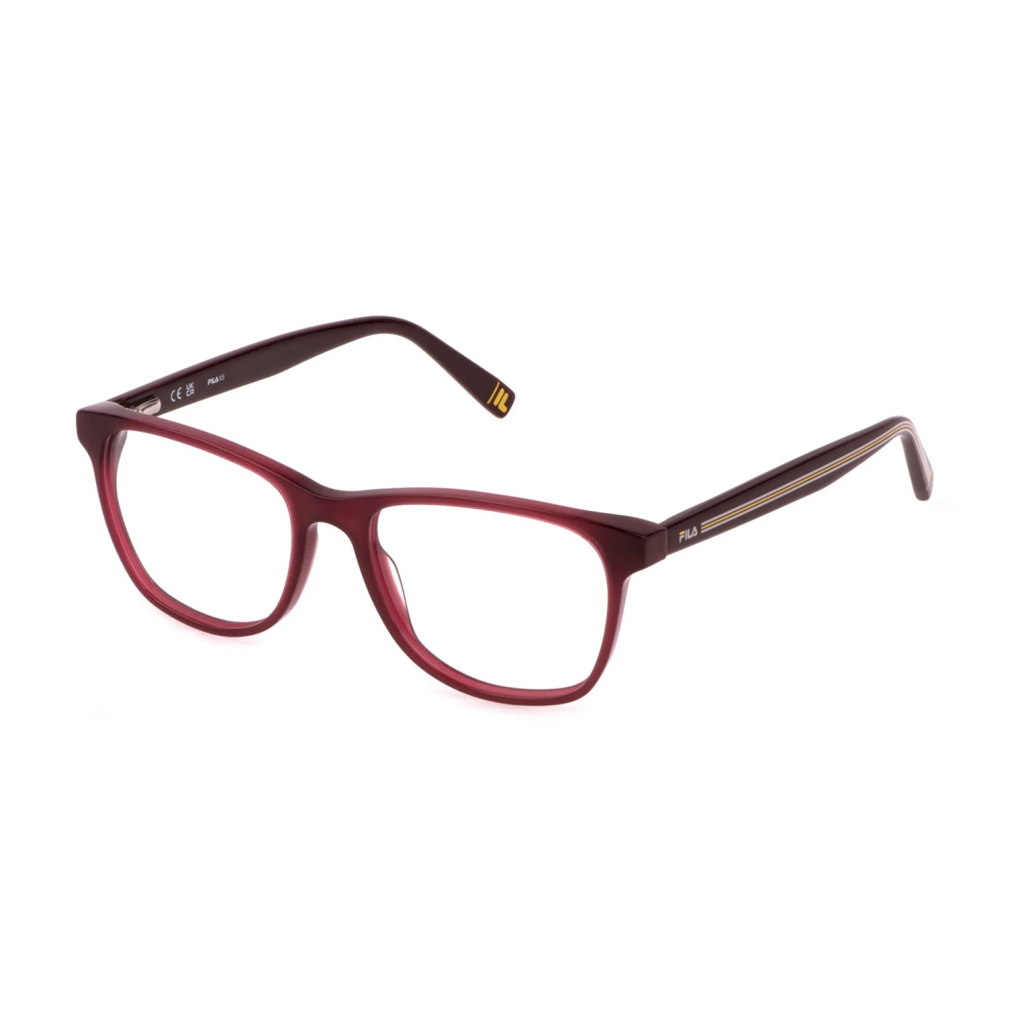  Fila VFI543L - 09Y9 Rosso Opale Lucido | Occhiale Da Vista Bambino Unisex 