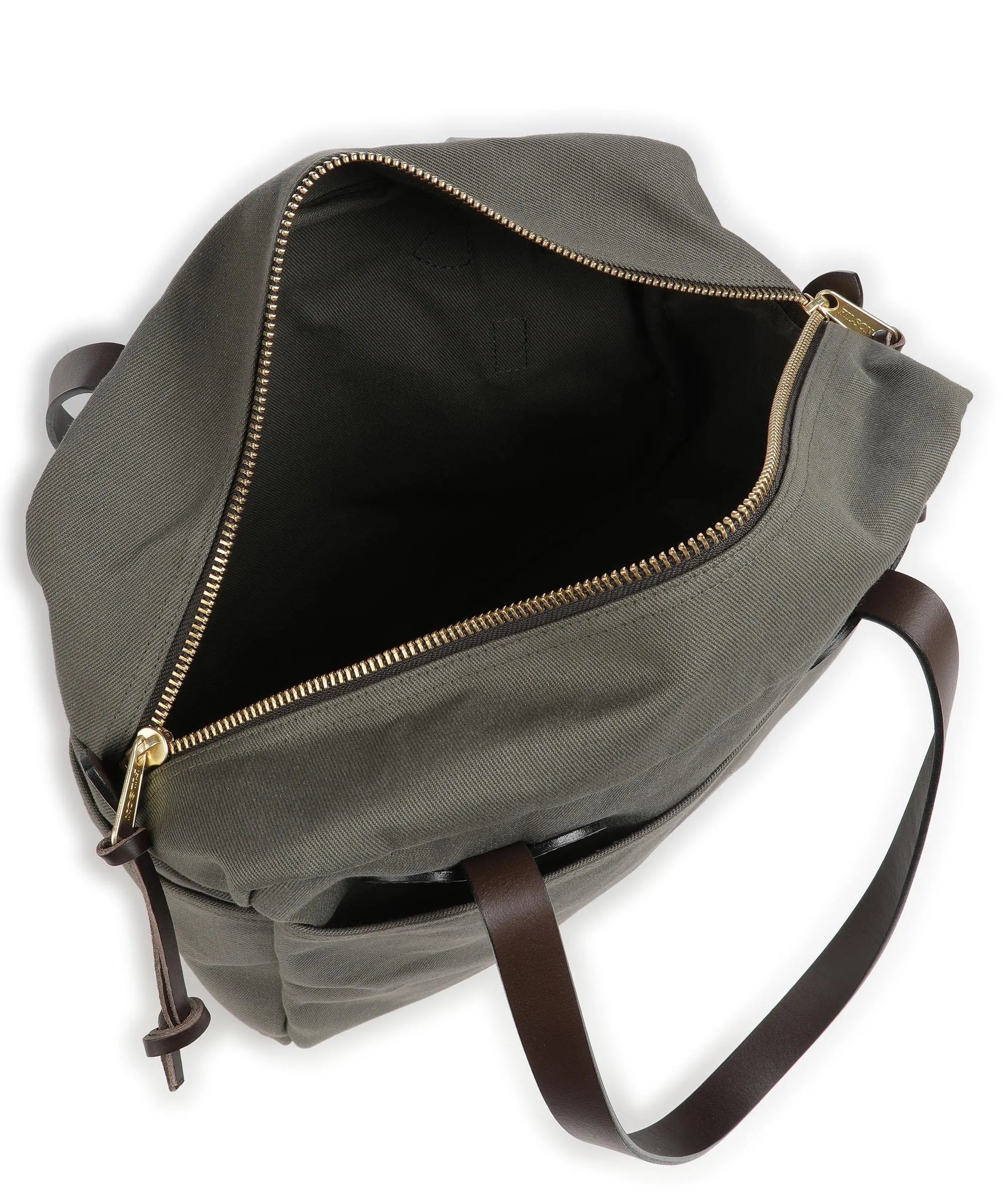  Filson Rugged Twill Borsa a spalla cotone grigio-verde  