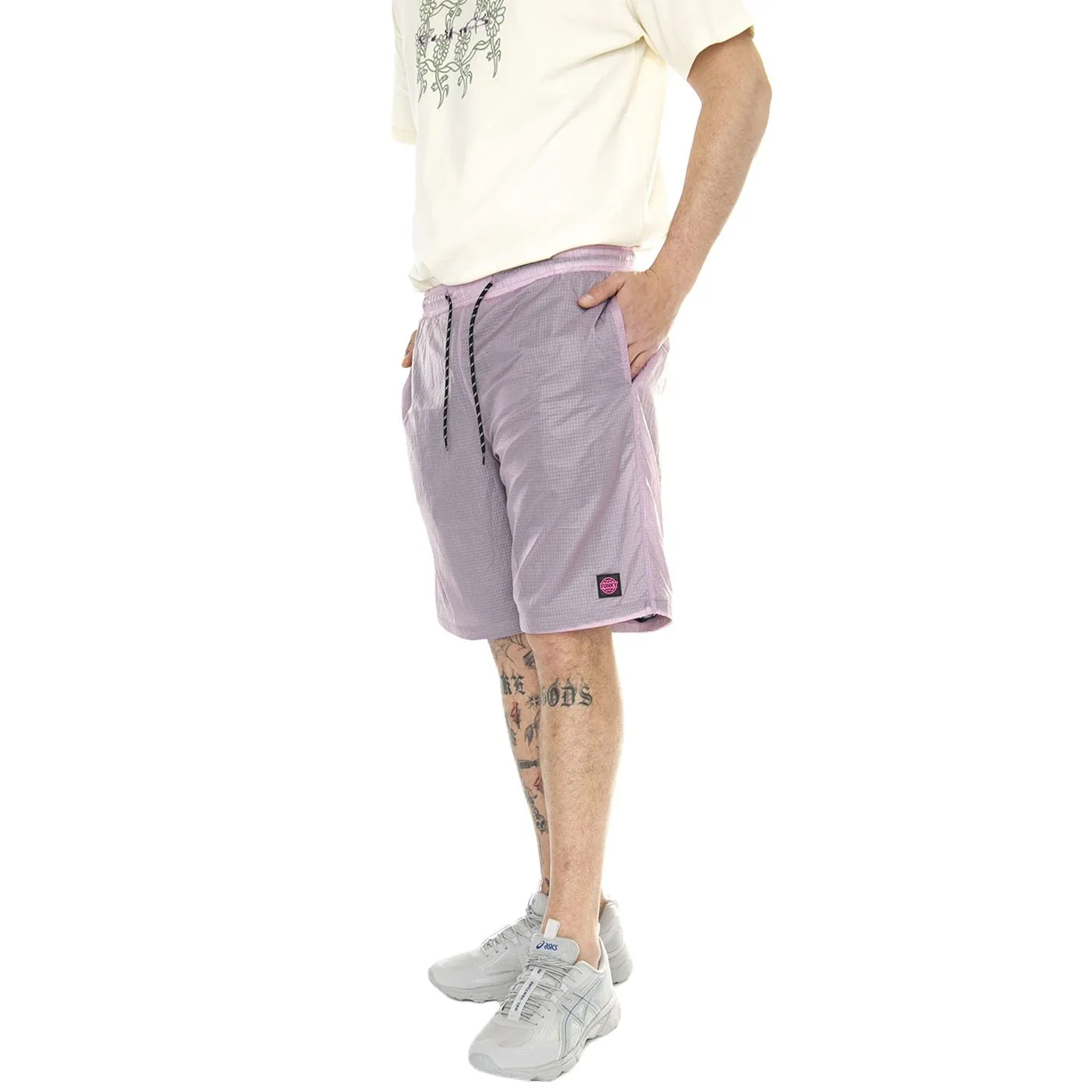 FUNKY Hike Nylon Ripstop Shorts - Bermuda Uomo Viola    