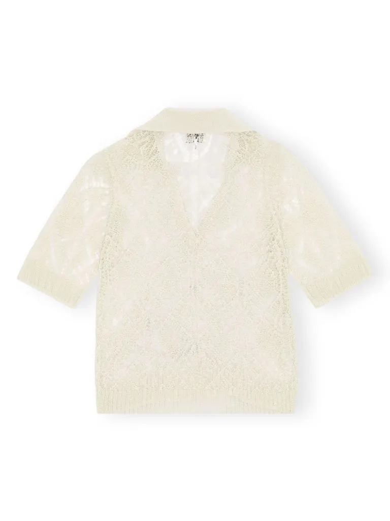 ganni Camicia in pizzo