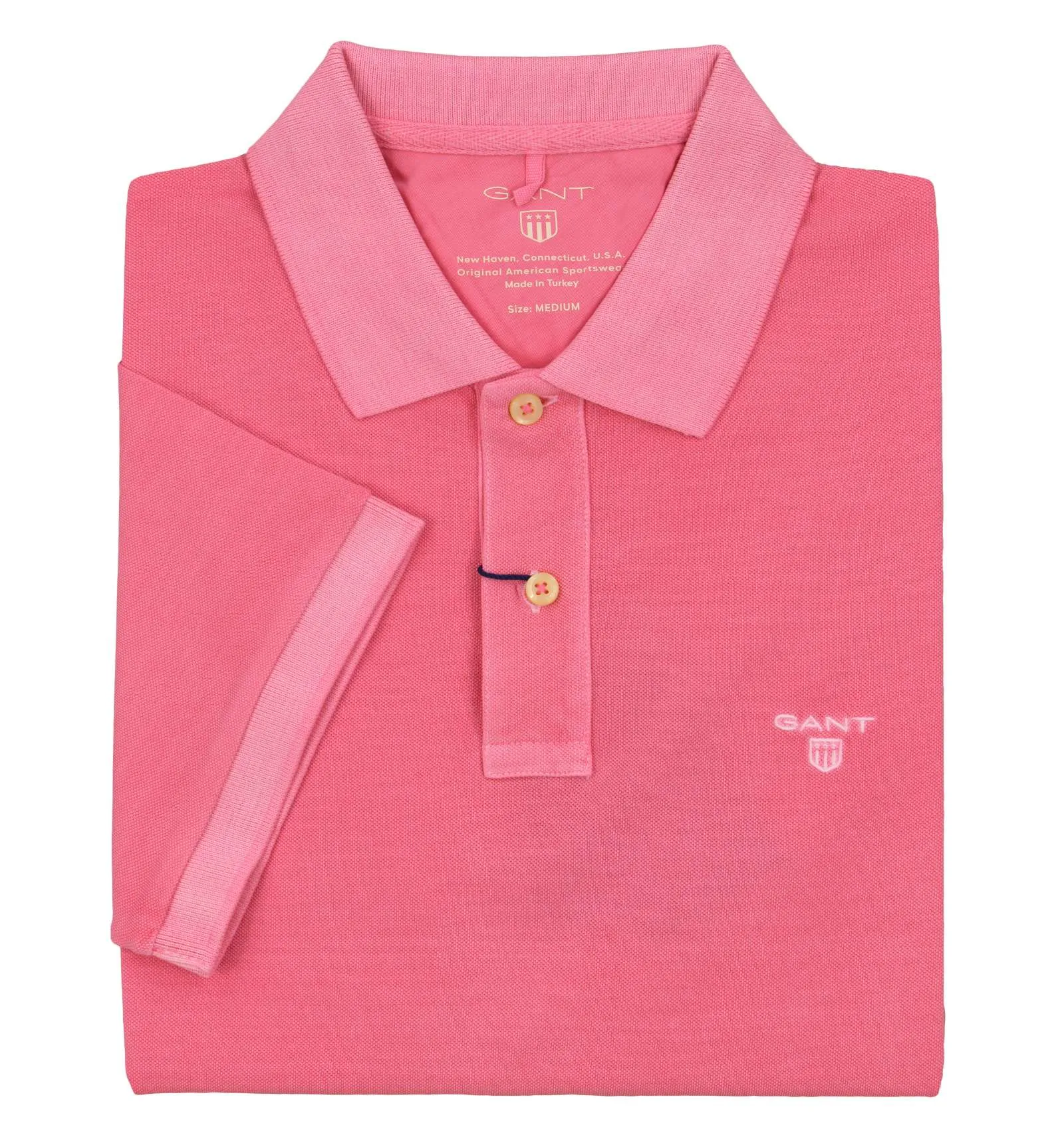 GANT uomo maglia polo rosa sbiadito 2052028 613 PINK ROSE