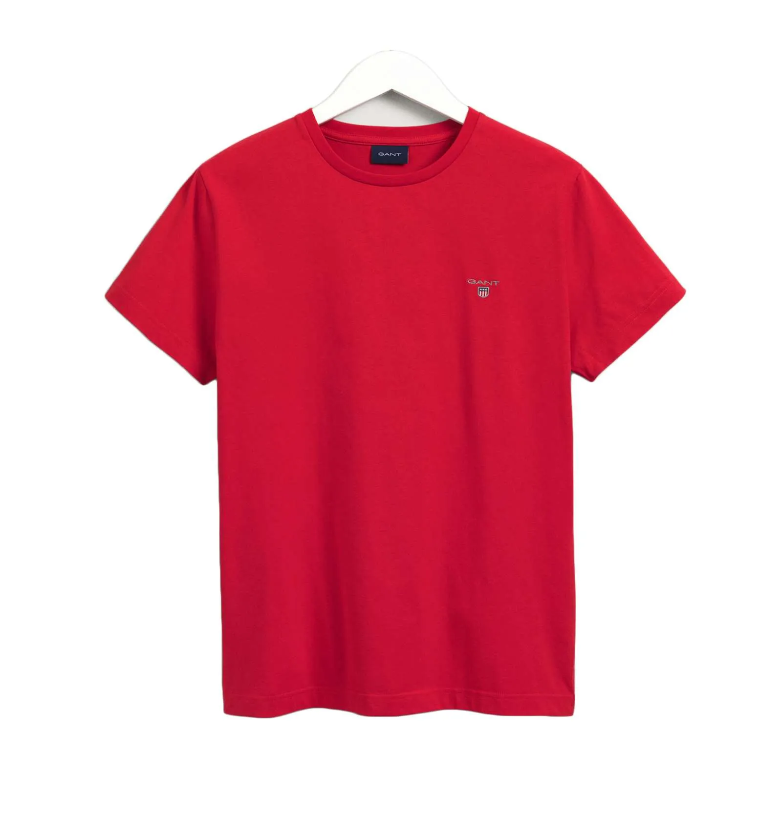 GANT uomo maglia T-shirt rosso REGULAR FIT 234100 620 BRIGHT RED