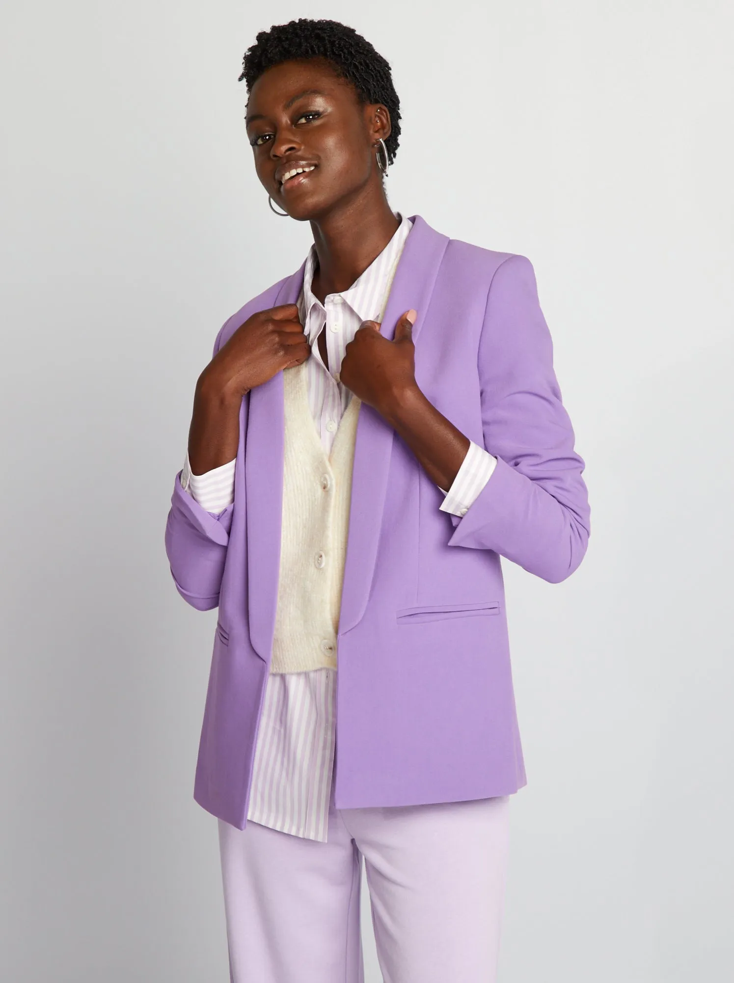 Giacca blazer midi - VIOLA