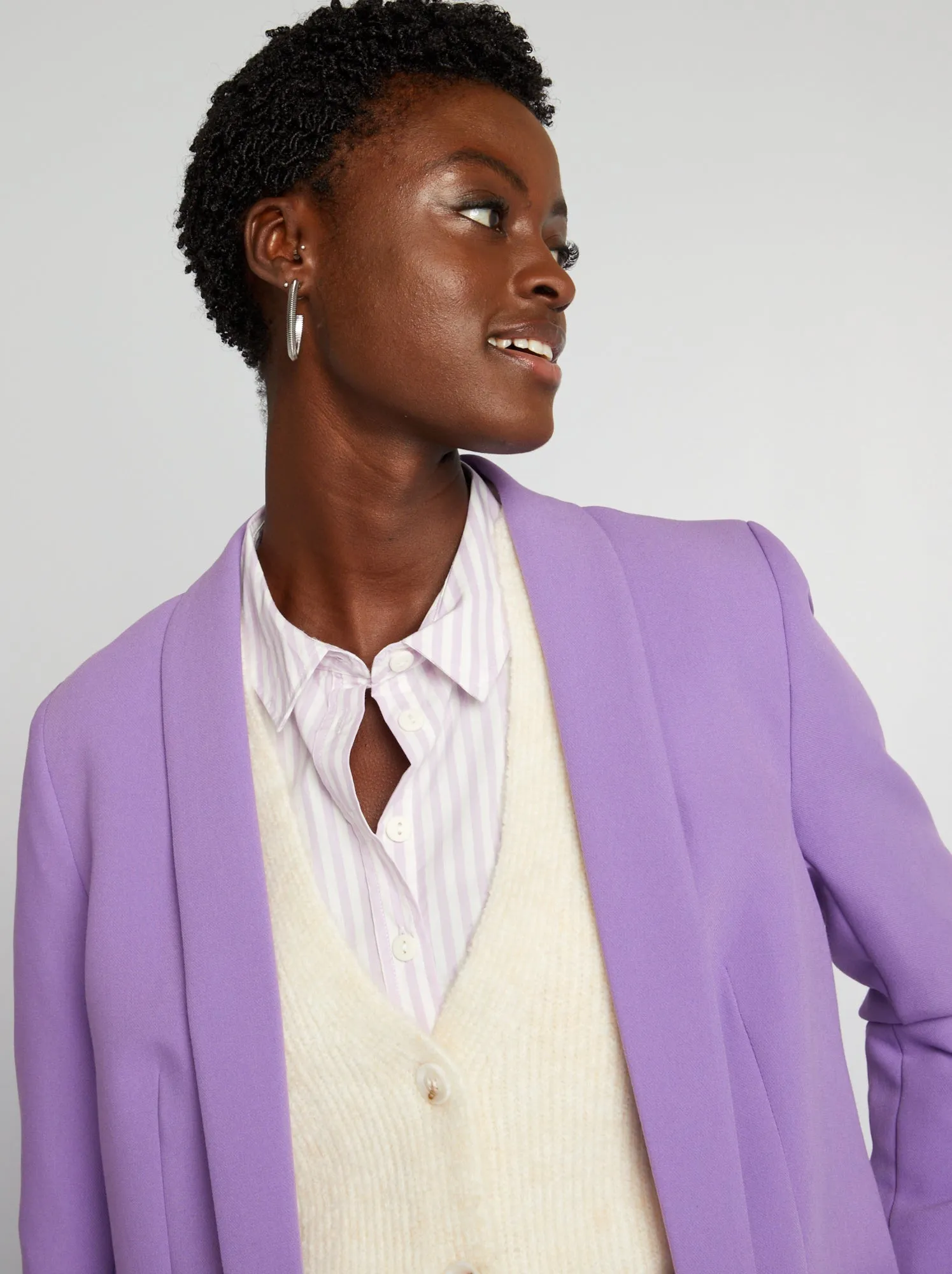Giacca blazer midi - VIOLA