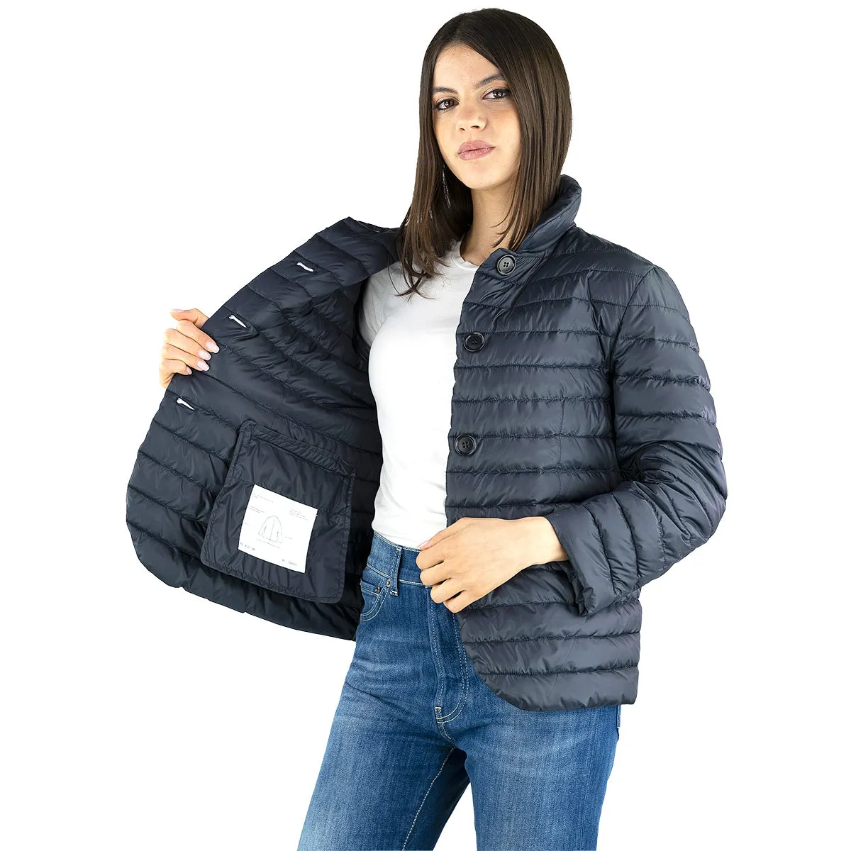 Giacca Piumino ASPESI Ian Blu Navy