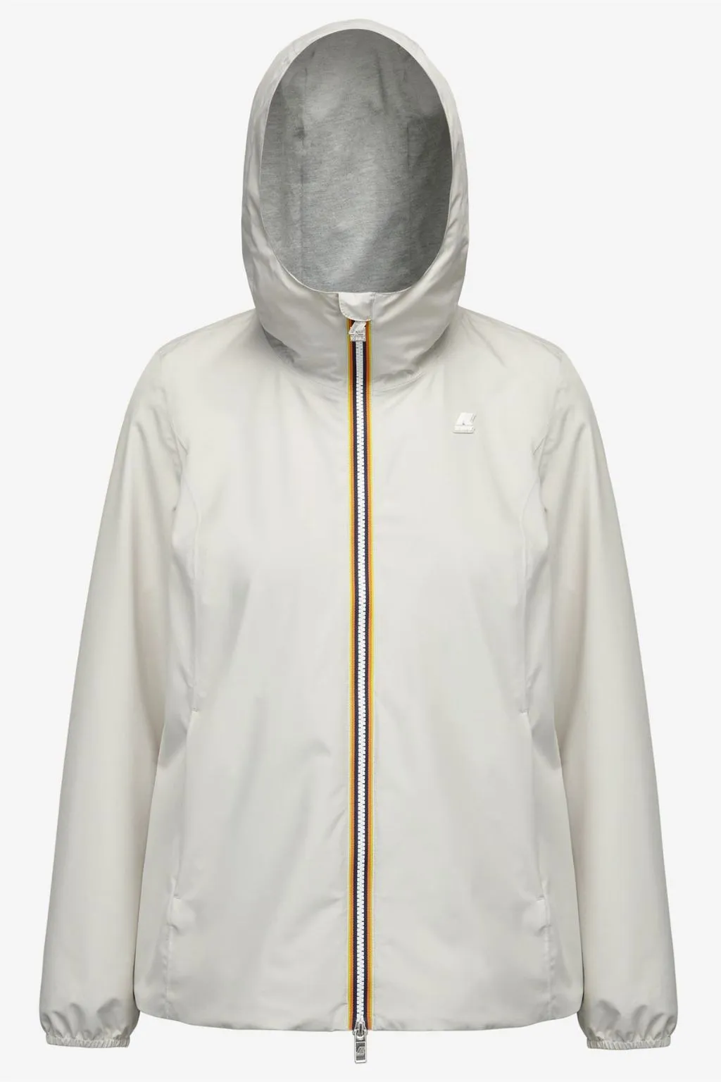 GIUBBOTTO DONNA CON CAPPUCCIO MARGUERITE ST JERSEY TORTORA K-WAY