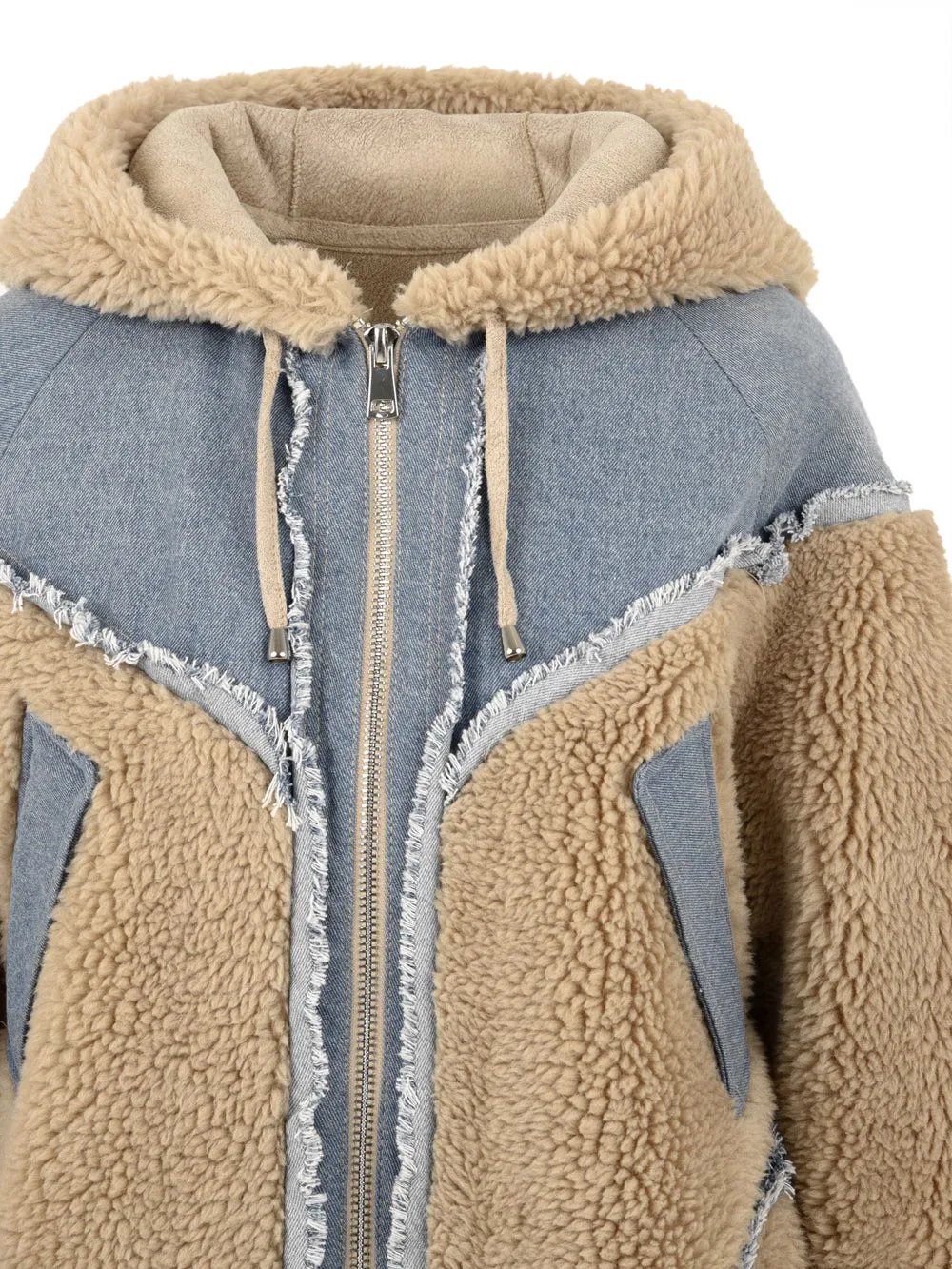 Giubbotto in jeans MAISON HAUSMANN Donna CMHX45 Beige