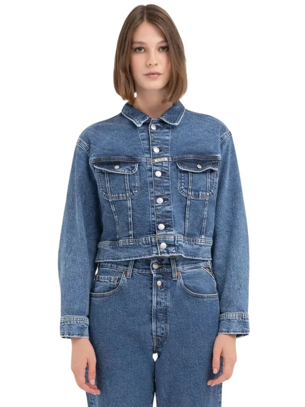 Giubbotto REPLAY Donna W7Z1 .000.759 53D Blue