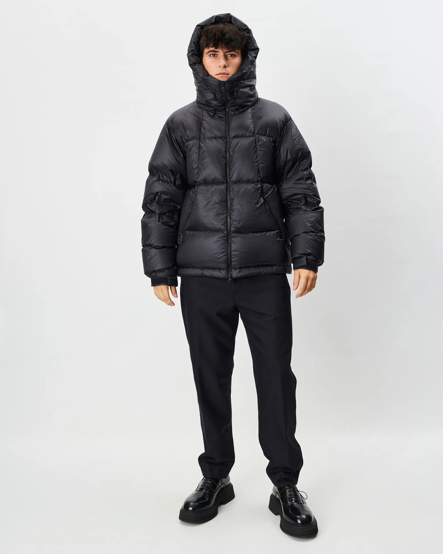 Goldwin piumino corto nero Unisex