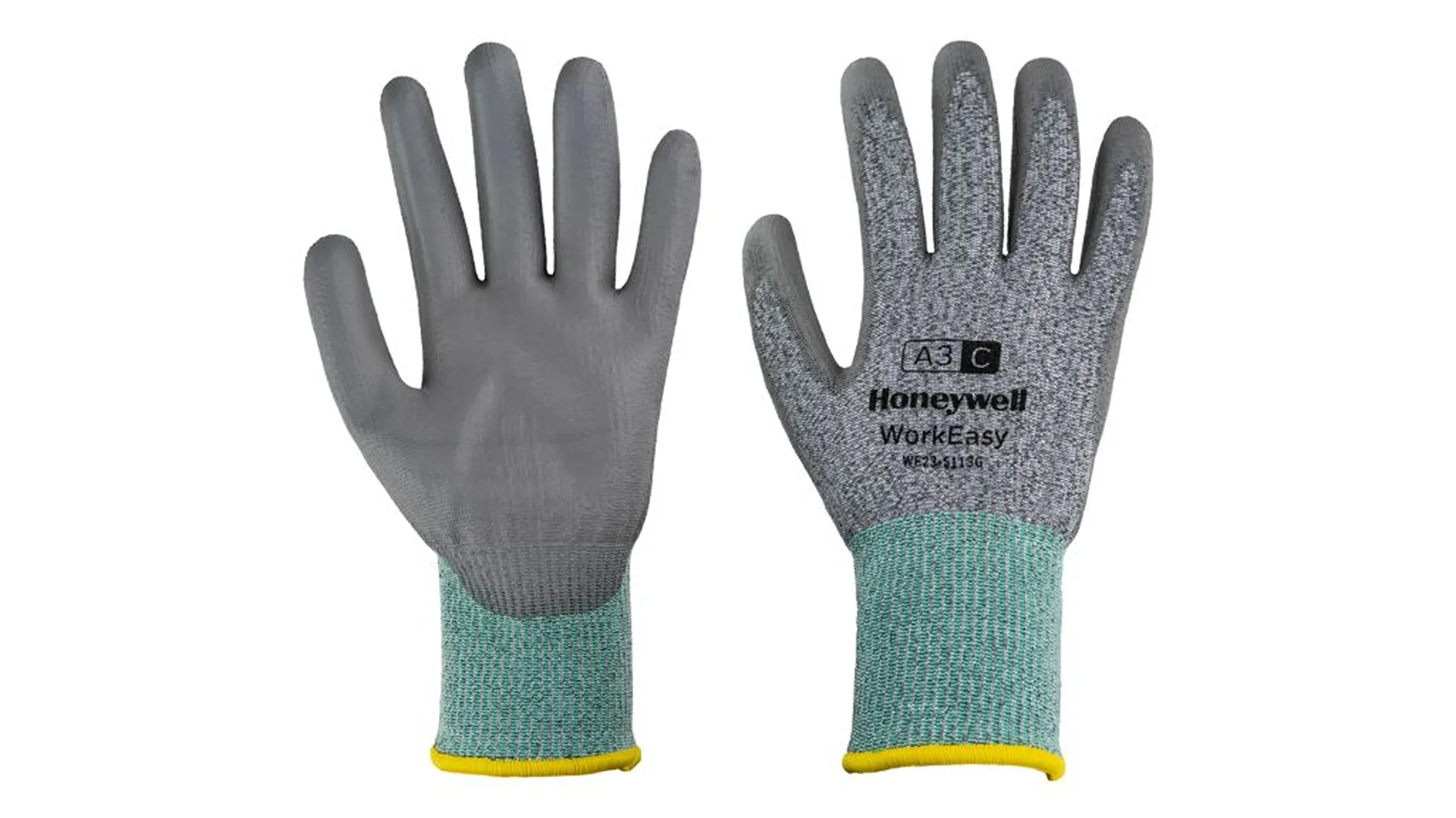 Guanti Honeywell Safety WorkEasy 13 GY NT A3/C, Tg. 7, in Nitrile, col. Bianco