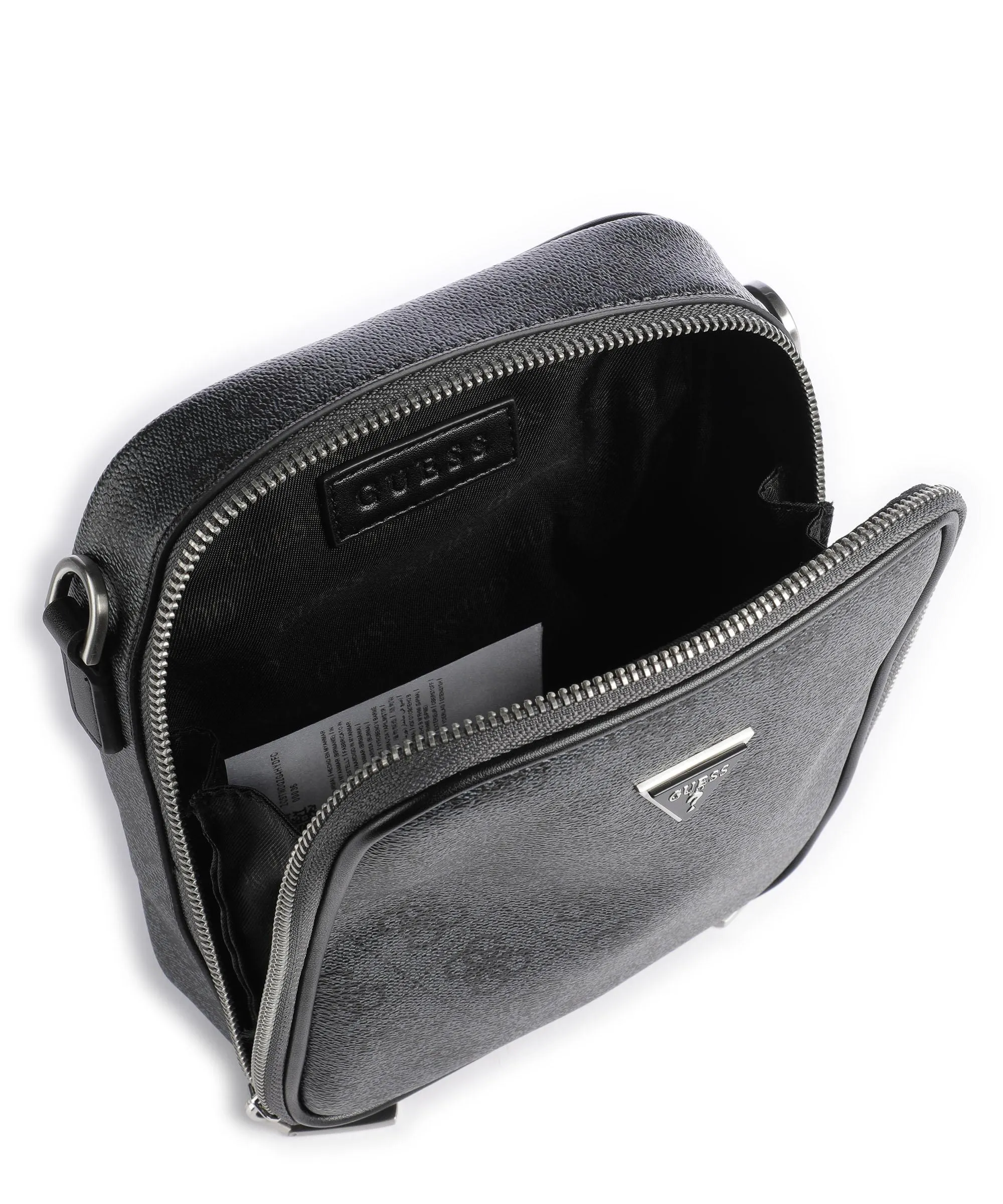  Guess Vezzola Borsa a tracolla pelle sintetica grigio scuro  