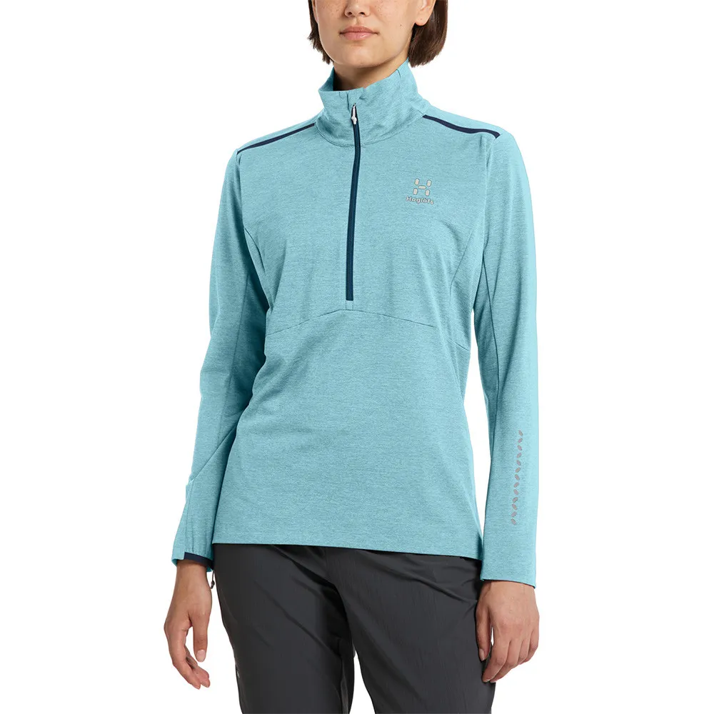 Haglofs L.I.M Strive Mid per donna Mezza cerniera Top - SS23