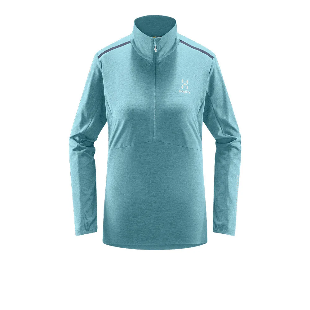 Haglofs L.I.M Strive Mid per donna Mezza cerniera Top - SS23