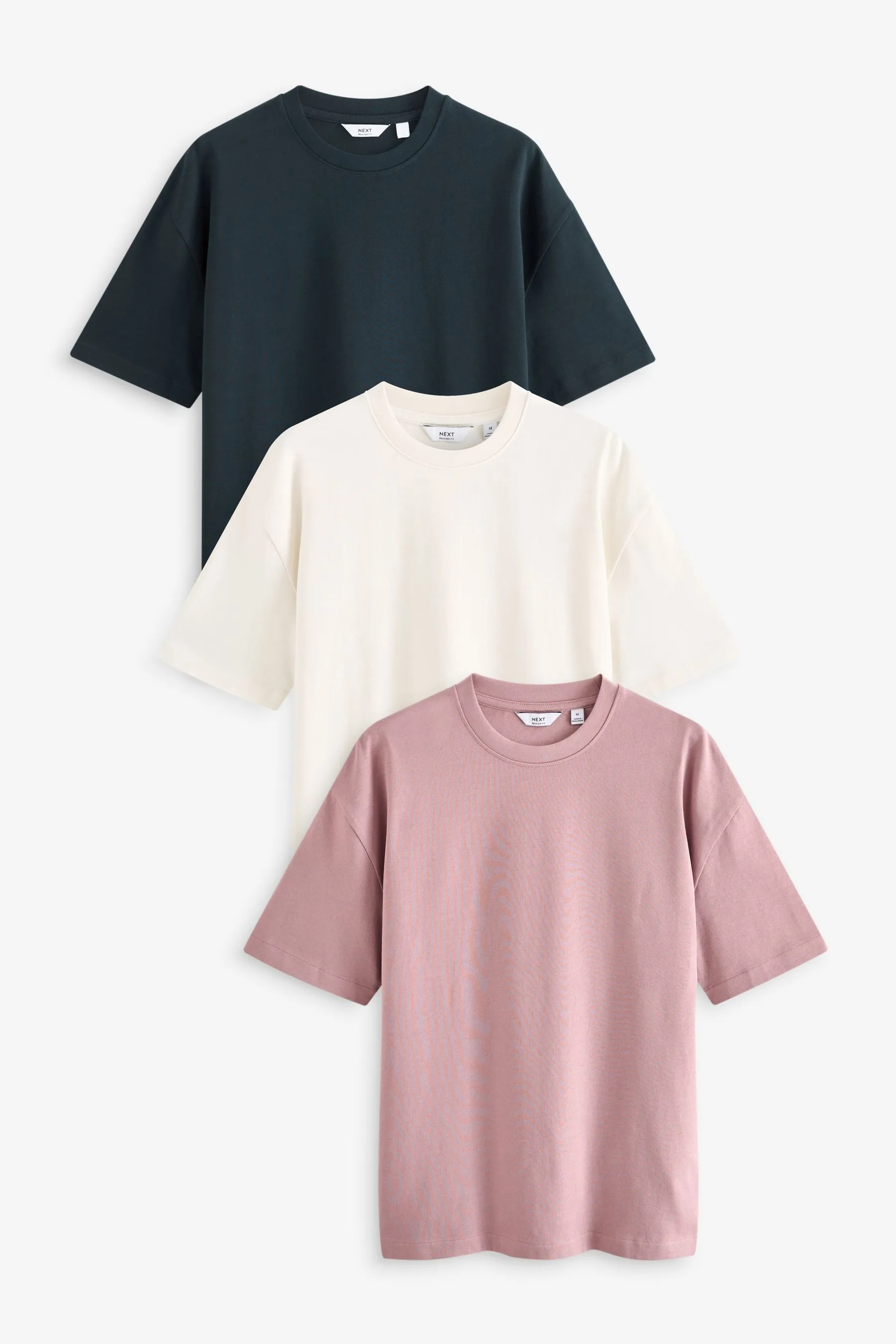 Heavuweight Cotton T-Shirts 3 Pack    