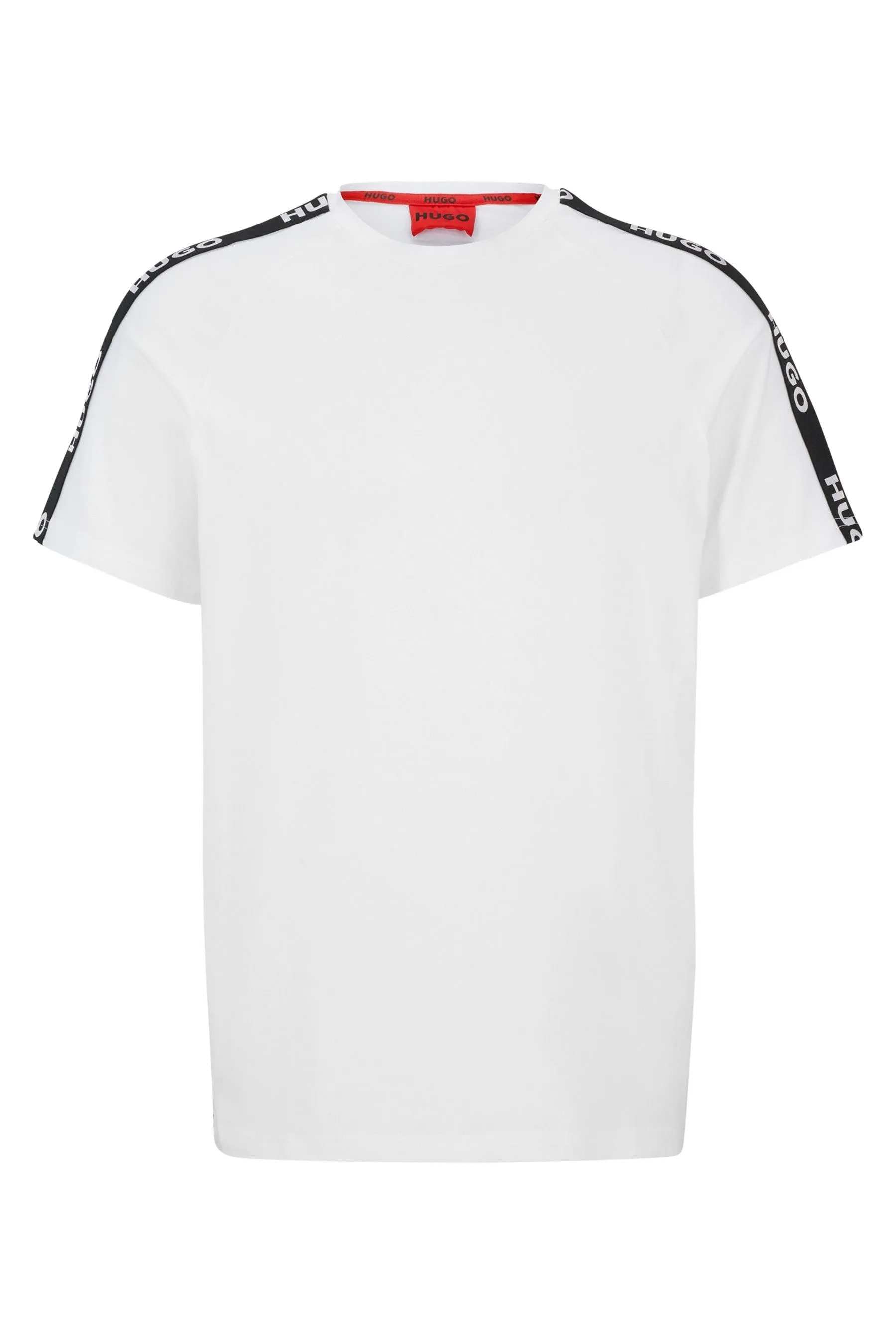 HUGO HUGO Tape Logo Fit Relaxed Fit Stretch Maglietta in cotone    