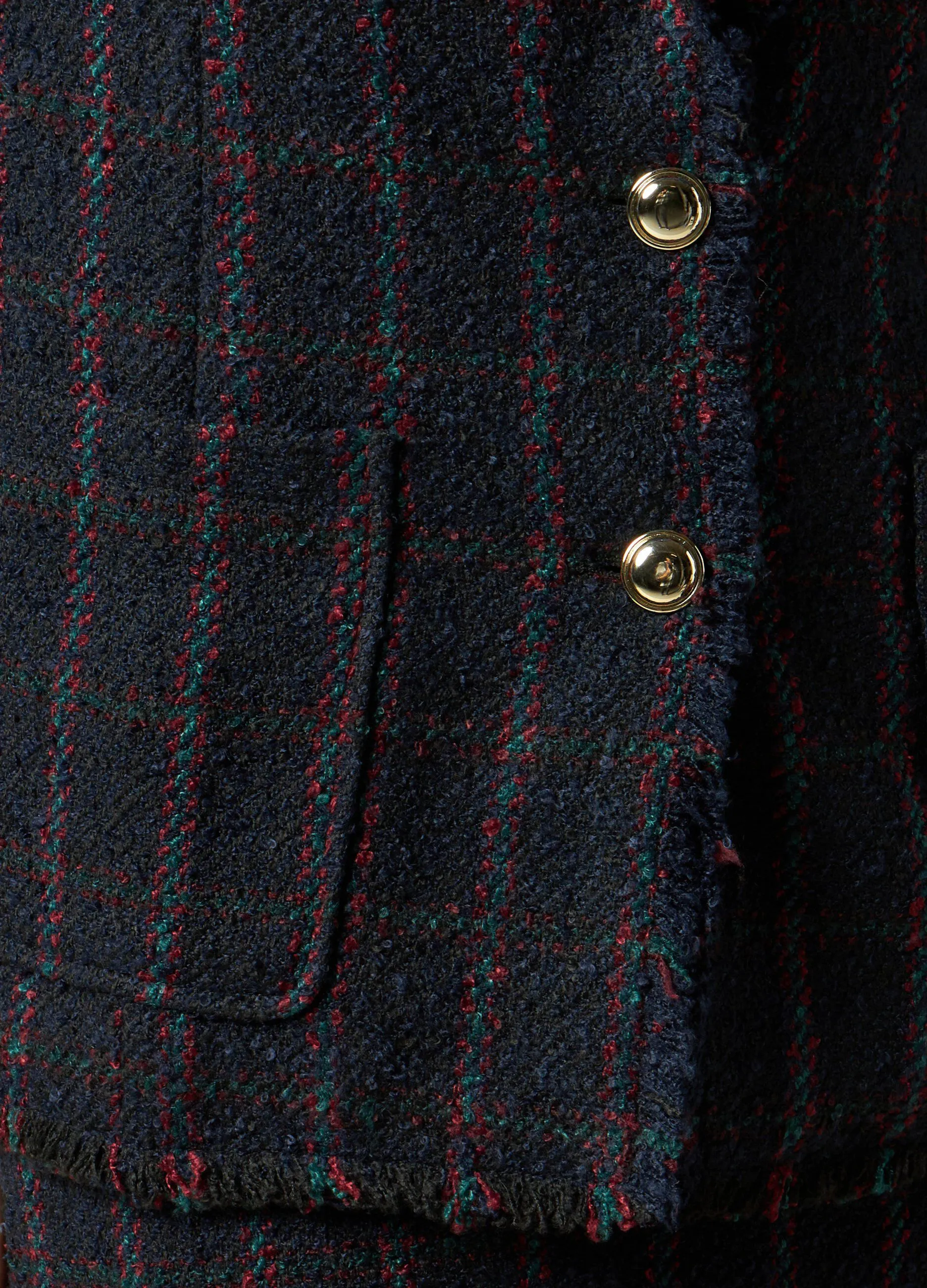 IWIE  Blazer in tweed con revers donna