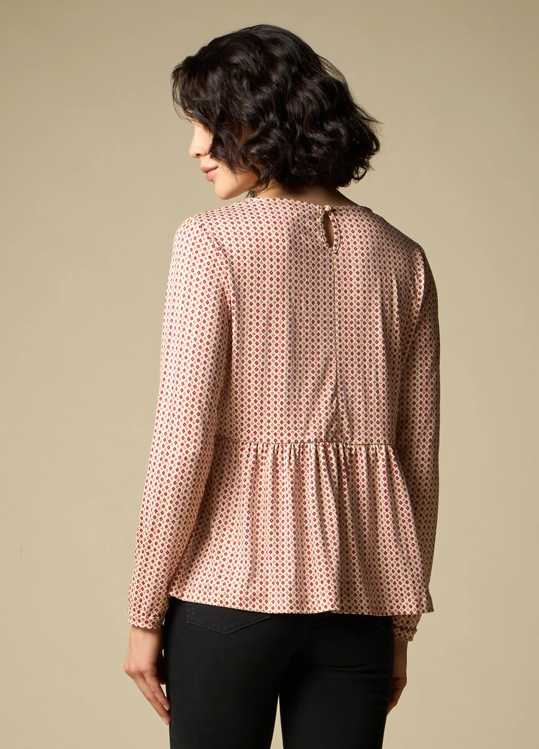 IWIE  T-shirt con balza donna