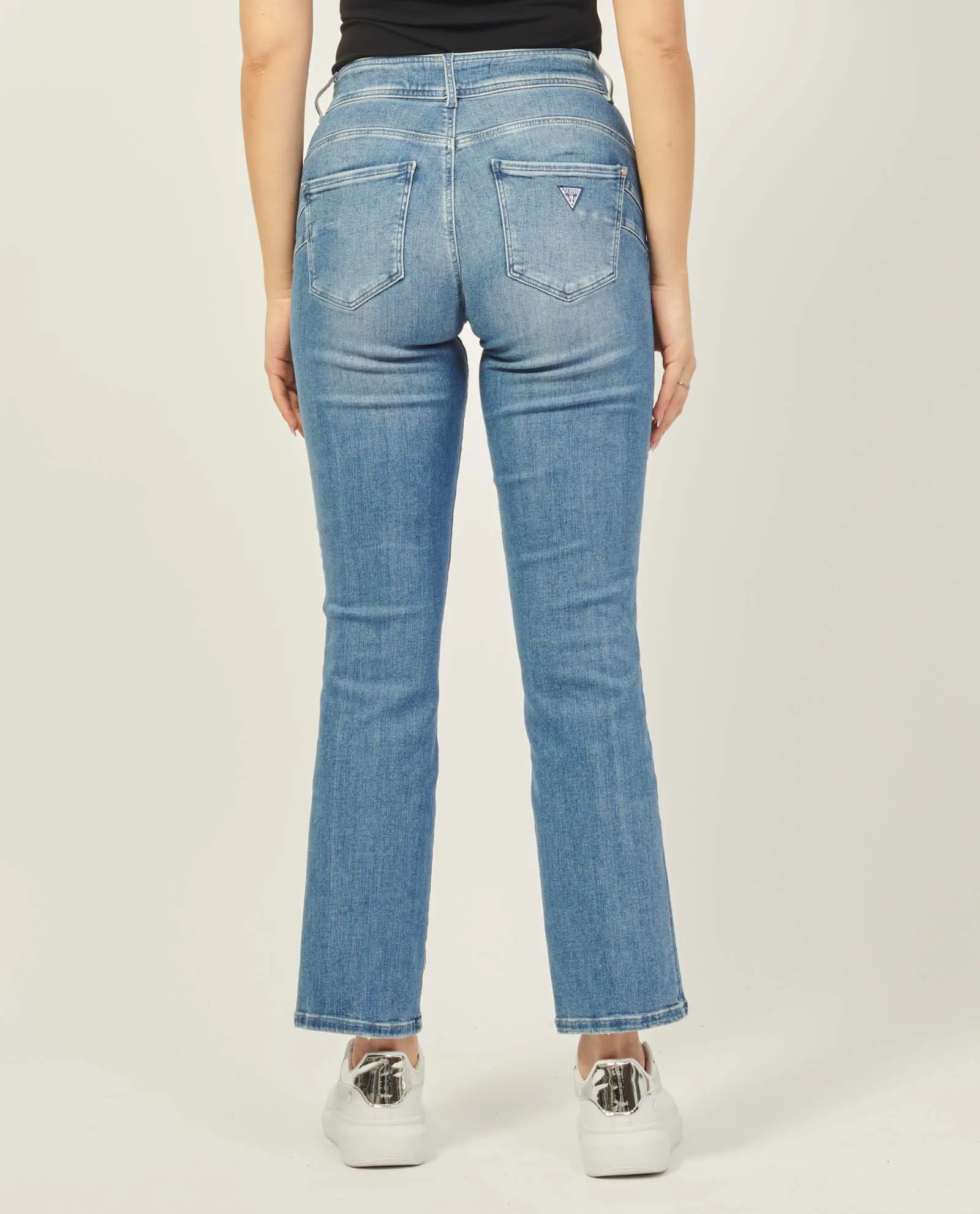 Jeans donna Guess a 5 tasche vestibilità skinny