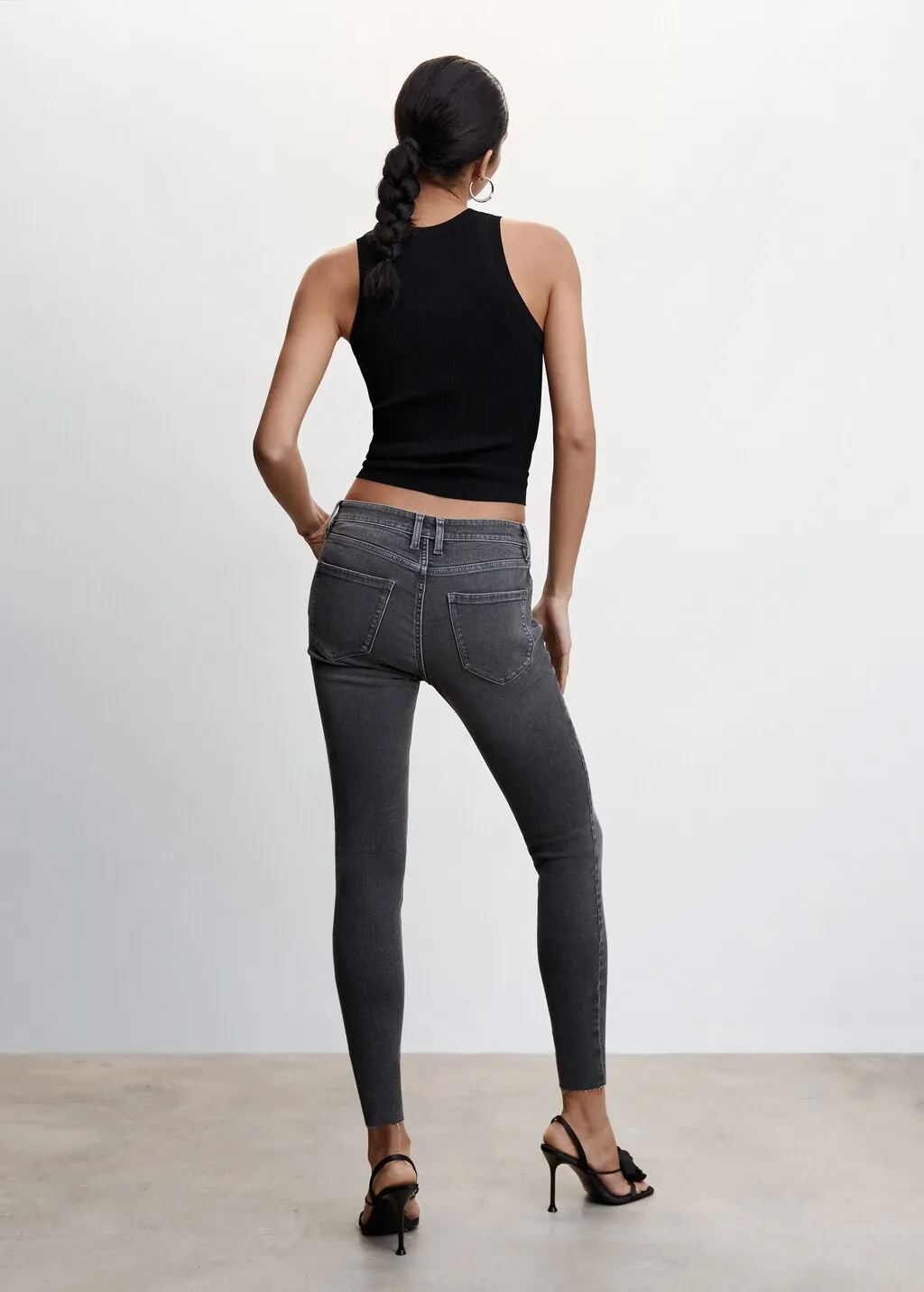 Jeans skinny crop