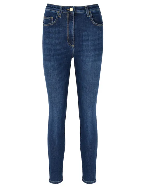 Jeans Skinny Elisabetta Franchi blu