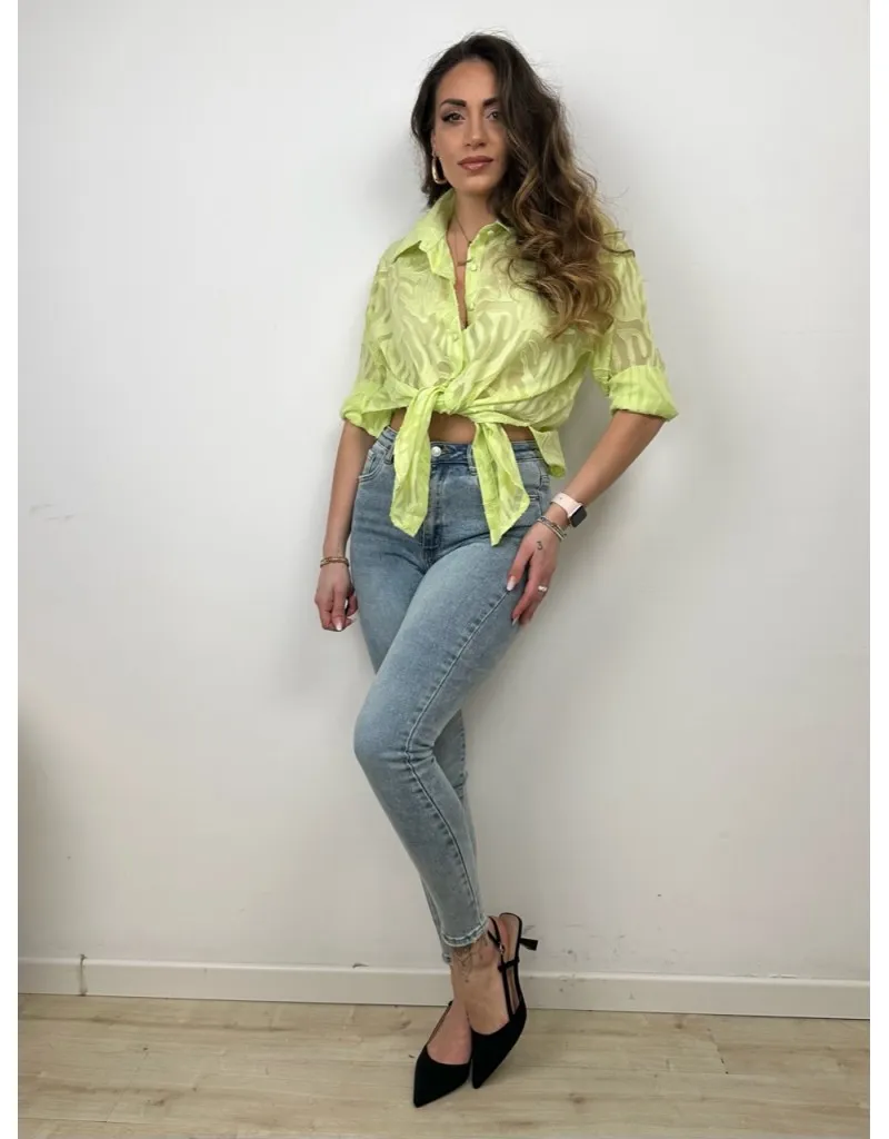 JEANS SKINNY SIMPLY SABBIATO