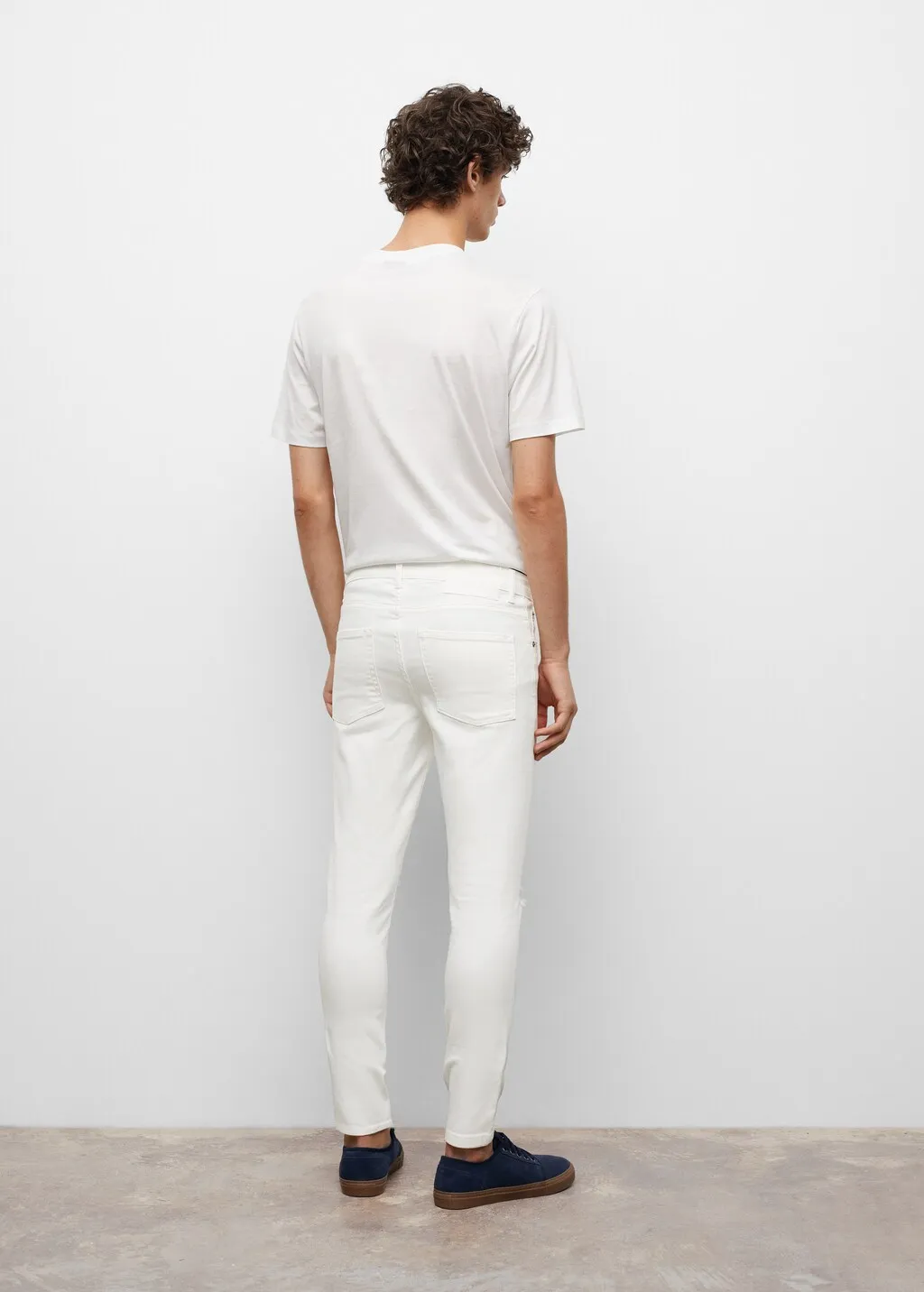 Jeans skinny strappi decorativi