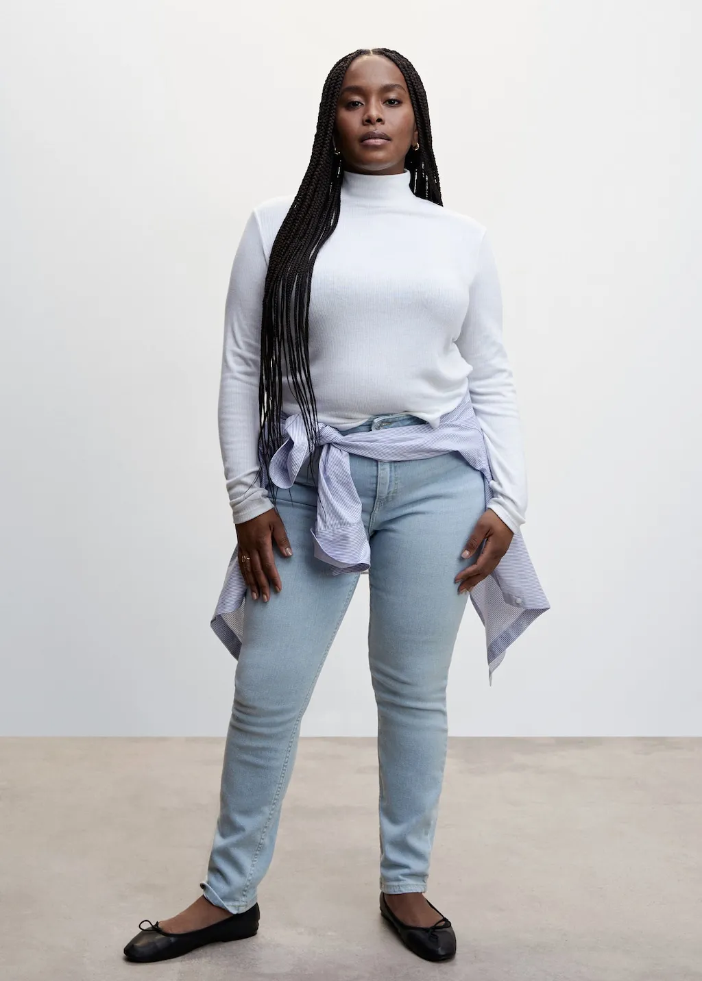 Jeans skinny vita alta
