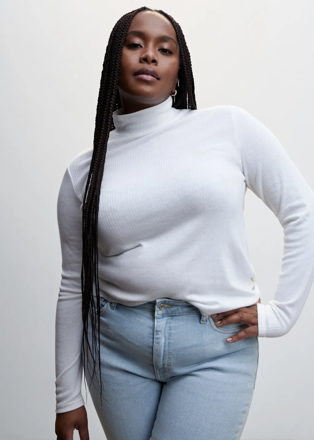 Jeans skinny vita alta