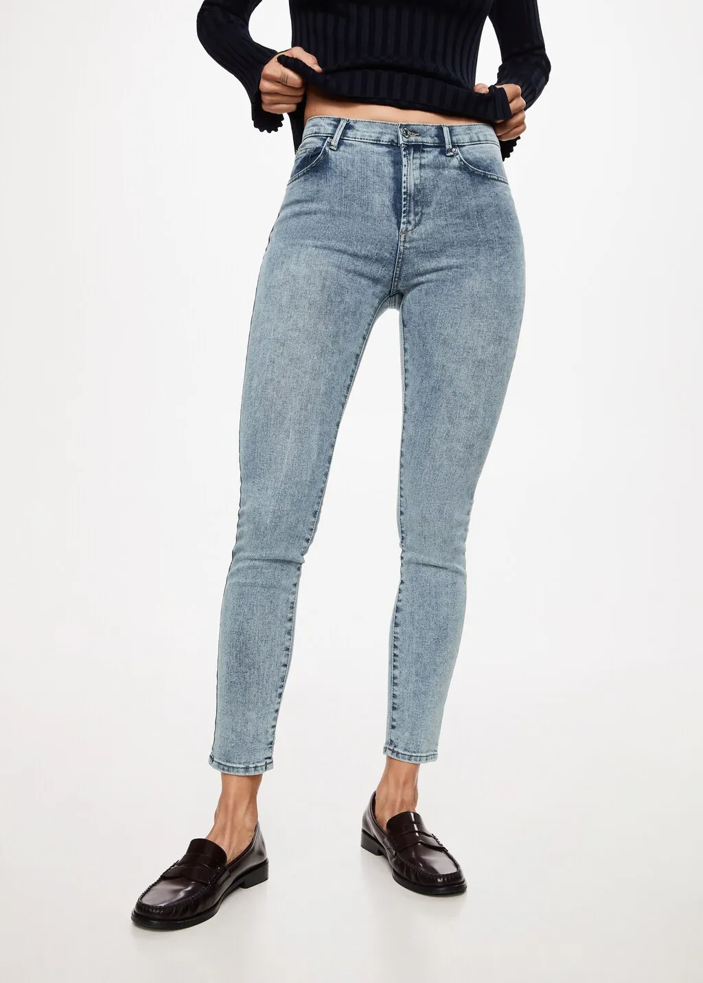 Jeans skinny vita media Elsa