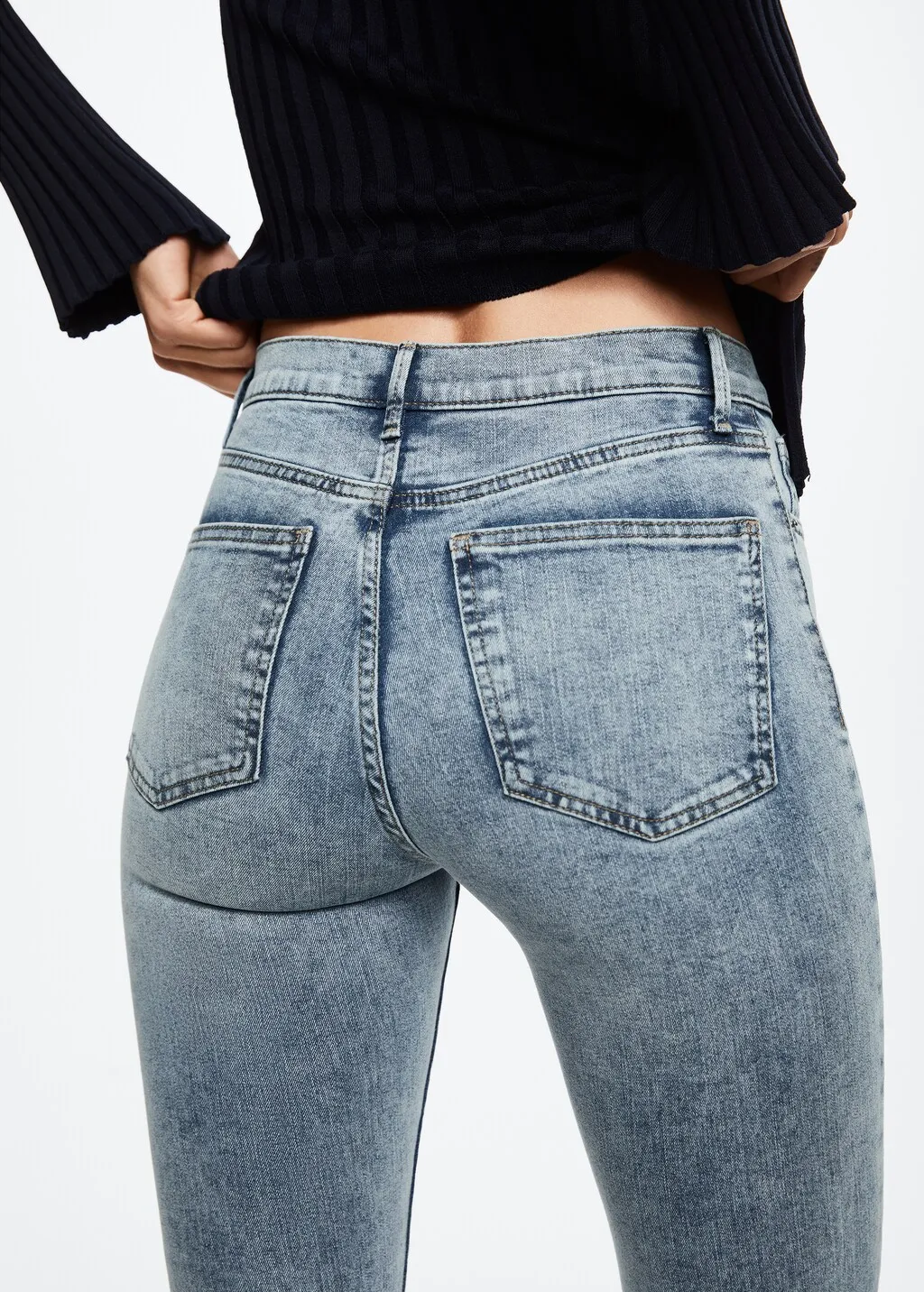 Jeans skinny vita media Elsa