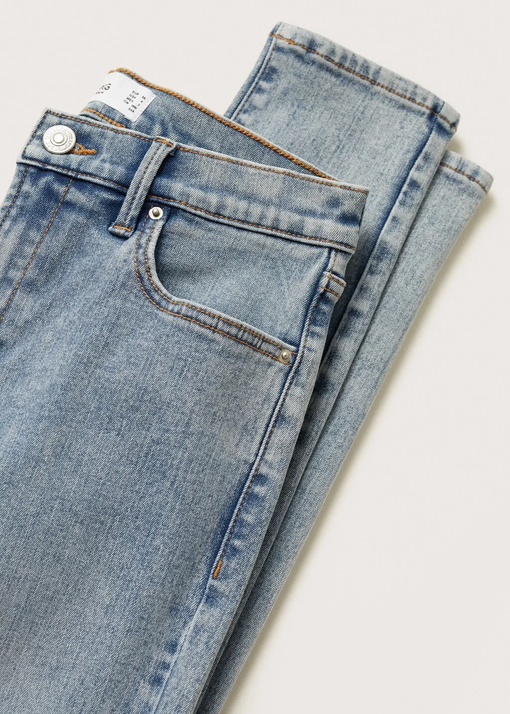 Jeans skinny vita media Elsa