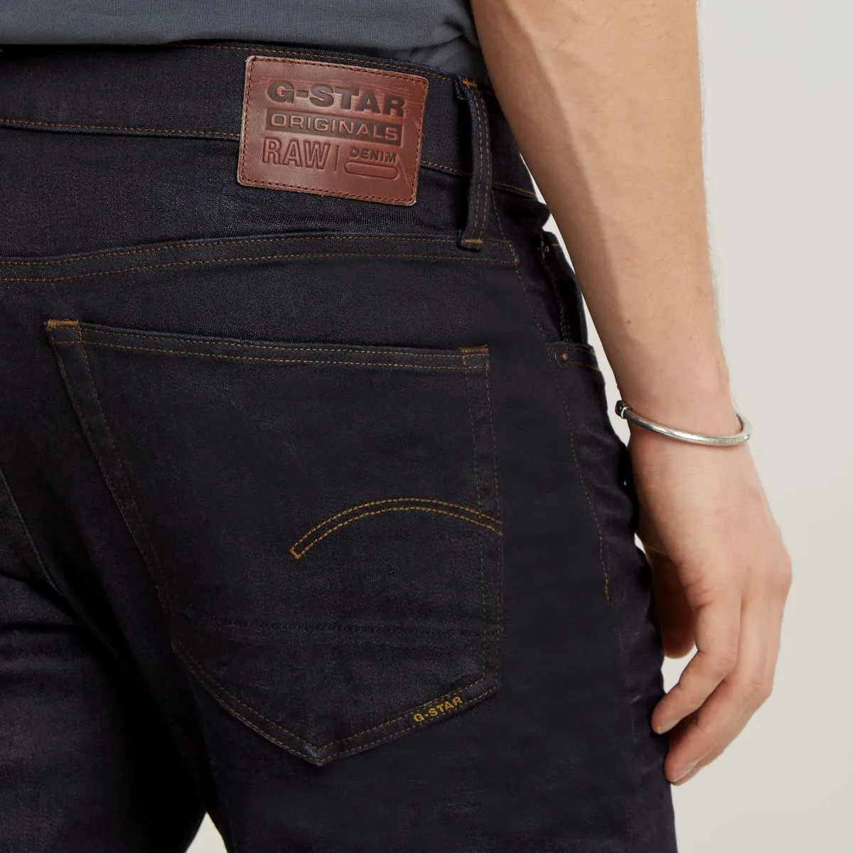 JEANS Uomo G-STAR 51003 7209 - 3301 REGULAR TAPARED 89 DARK AGED