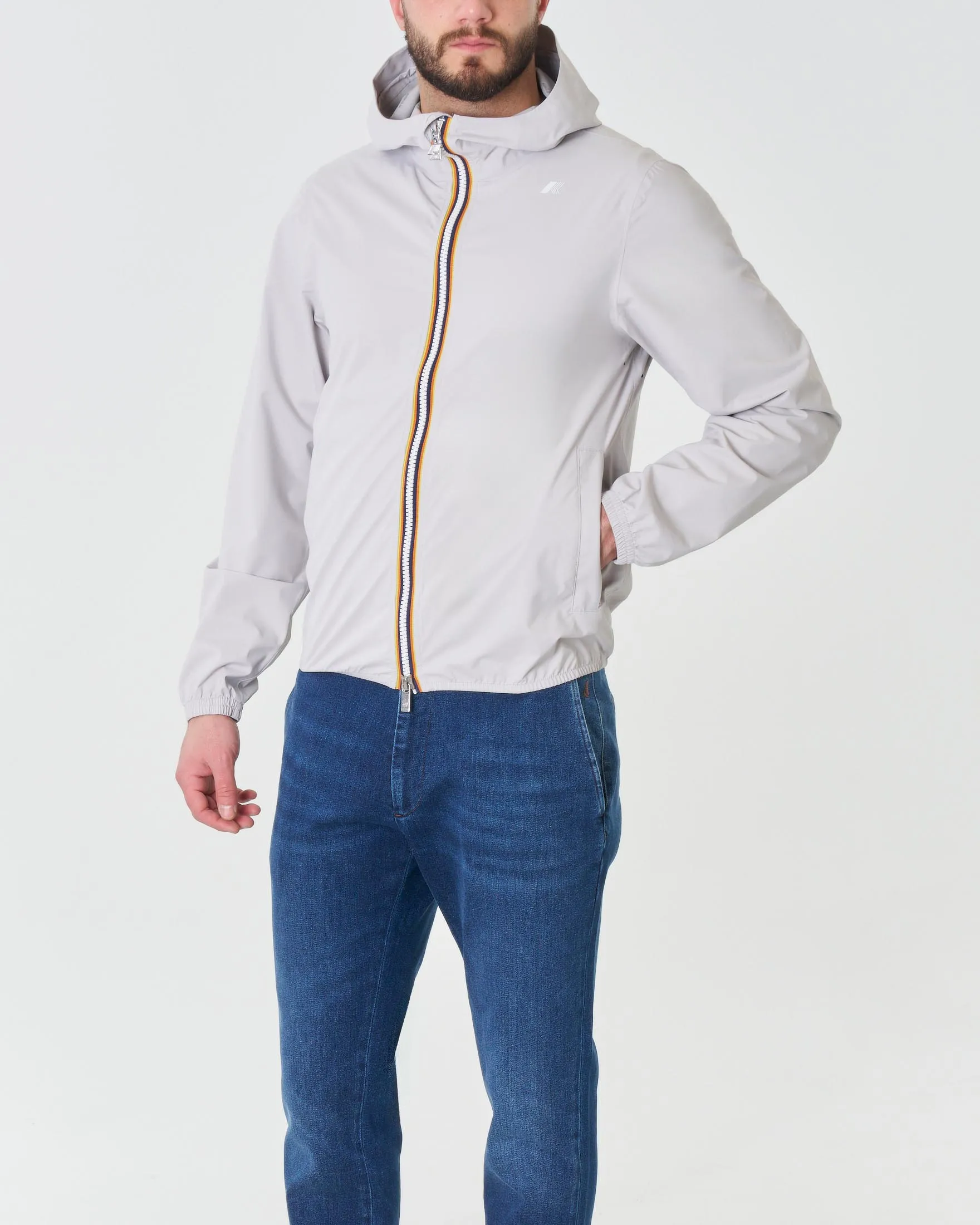 K-way Jack Stretch Dot color ghiaccio