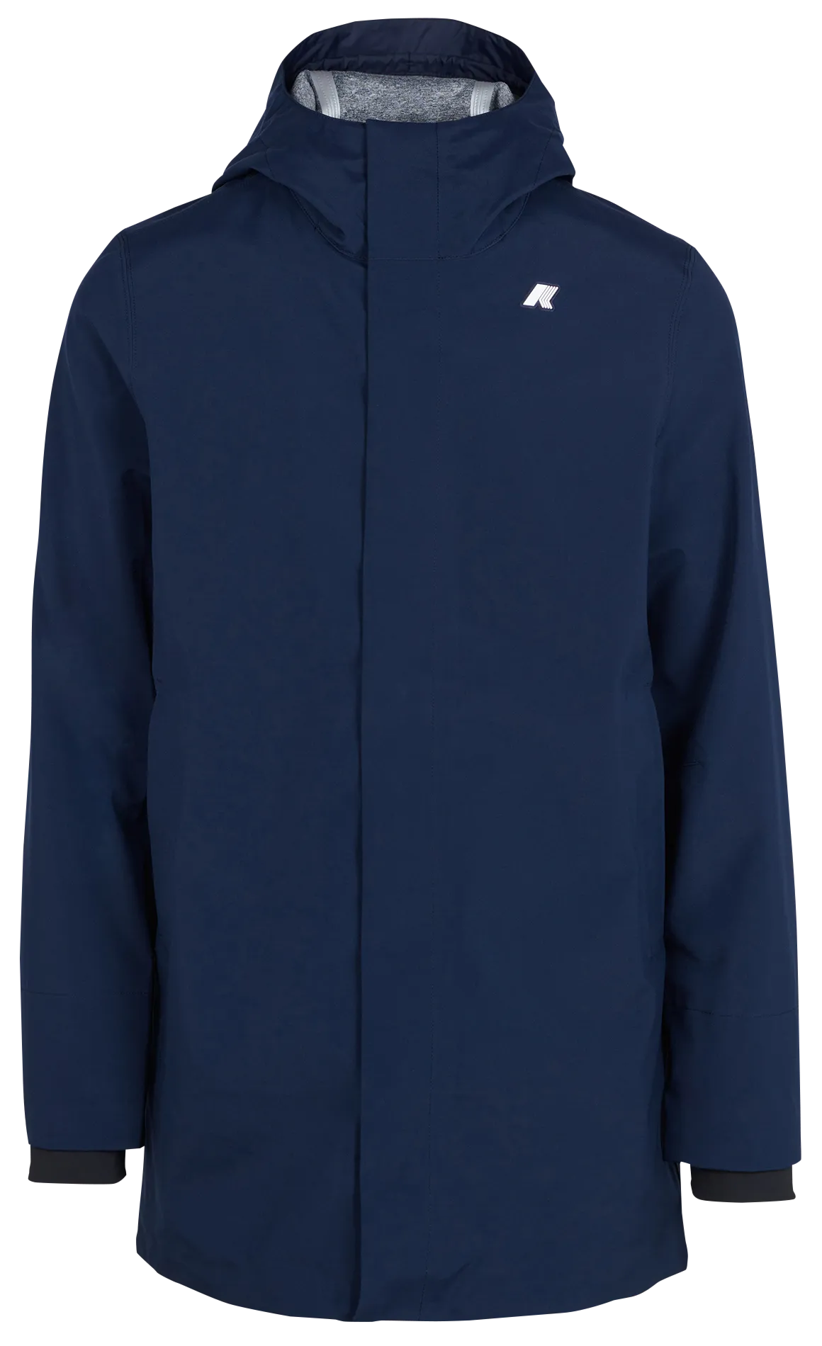  K-WAY   THOMMY - Parka ampio a collo alto con cappuccio | Blu