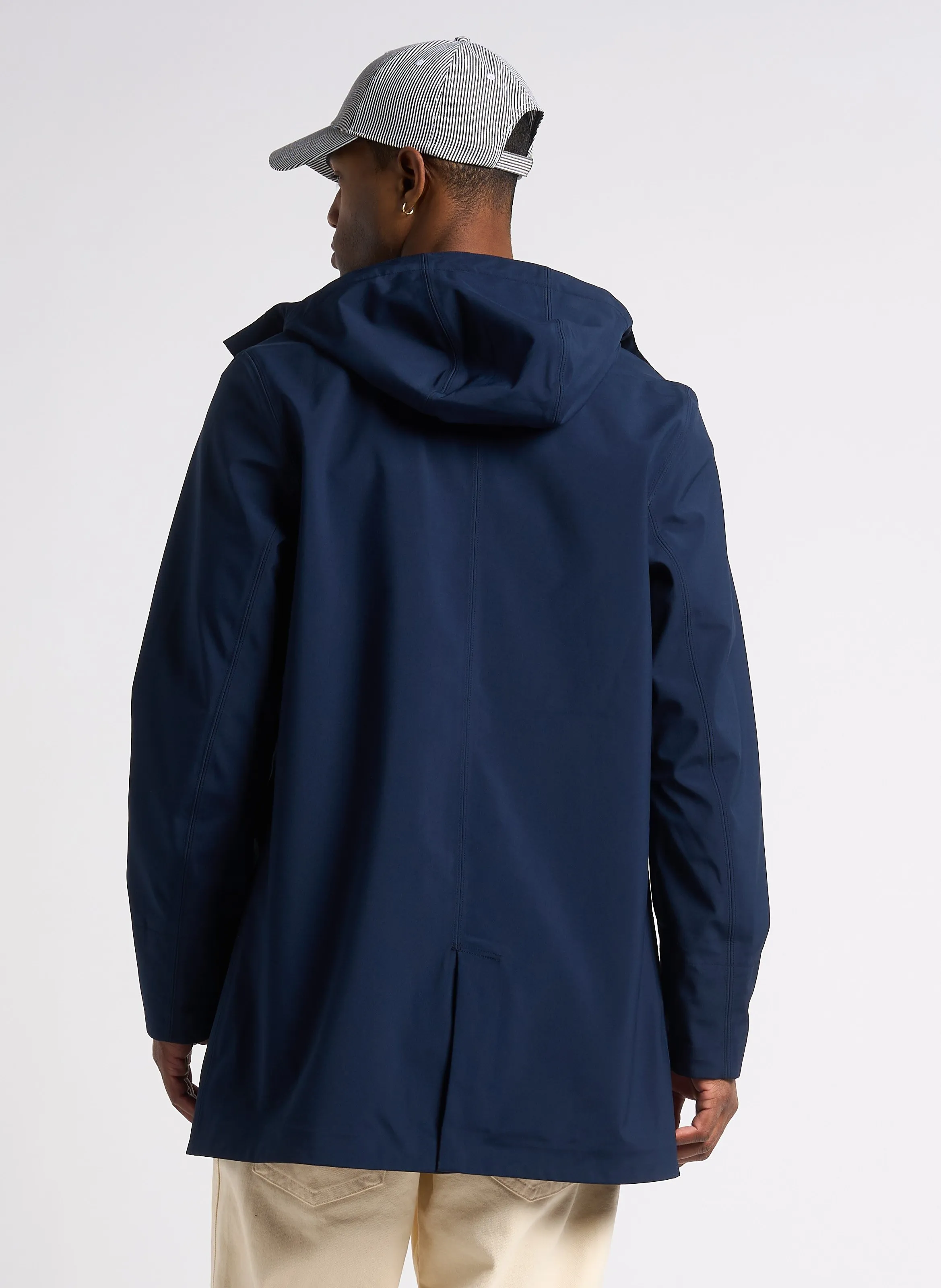  K-WAY   THOMMY - Parka ampio a collo alto con cappuccio | Blu